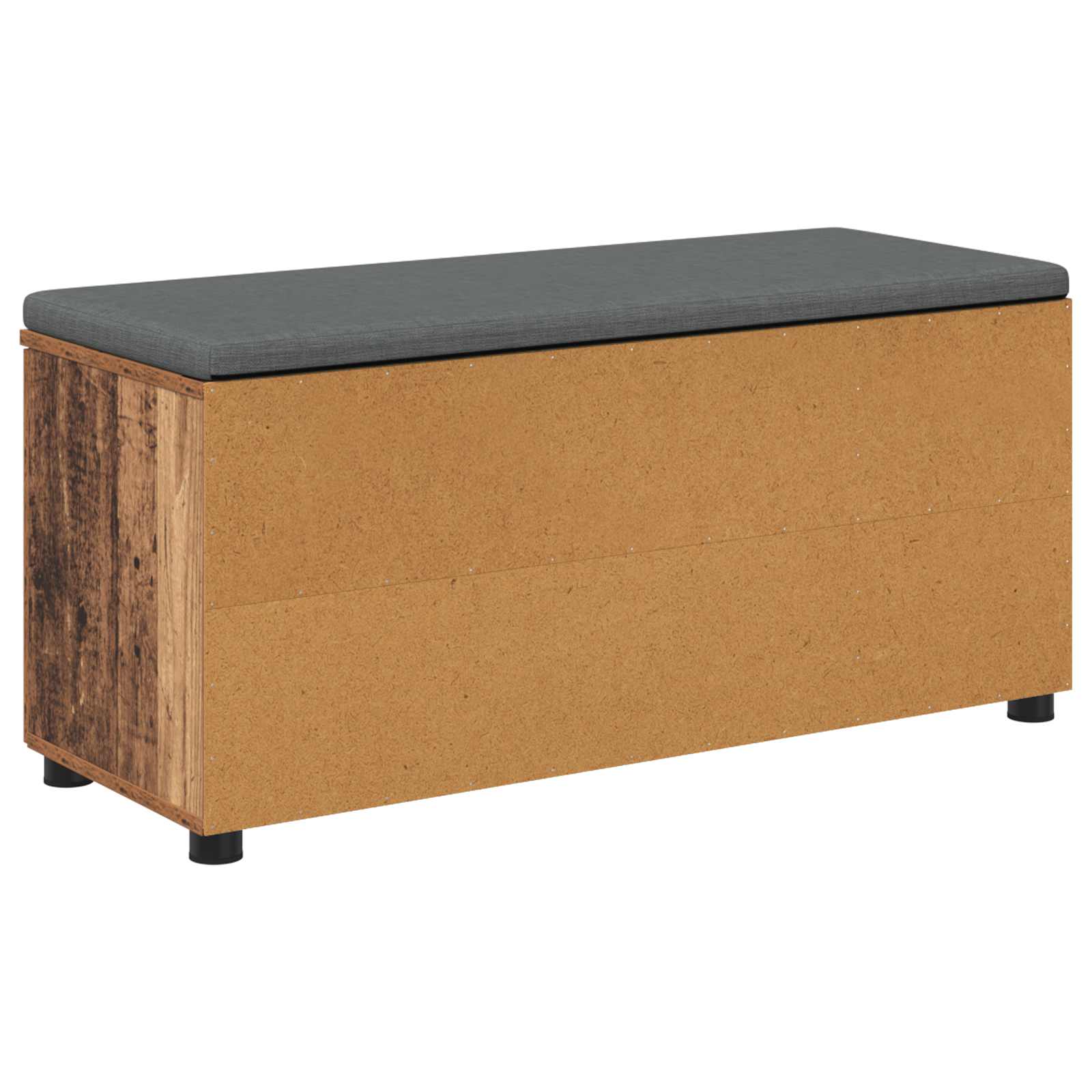 Klupa za hodnik s jastukom Staro drvo 100 x 38 x 46 cm