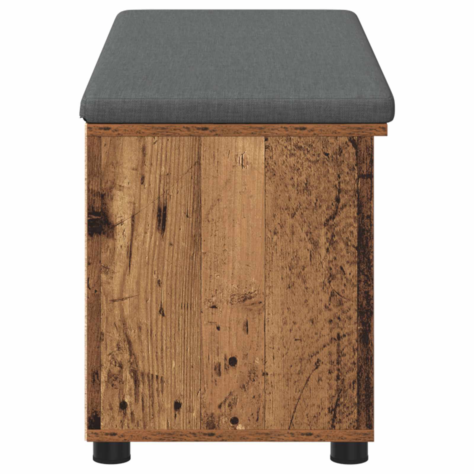Klupa za hodnik s jastukom Staro drvo 100 x 38 x 46 cm