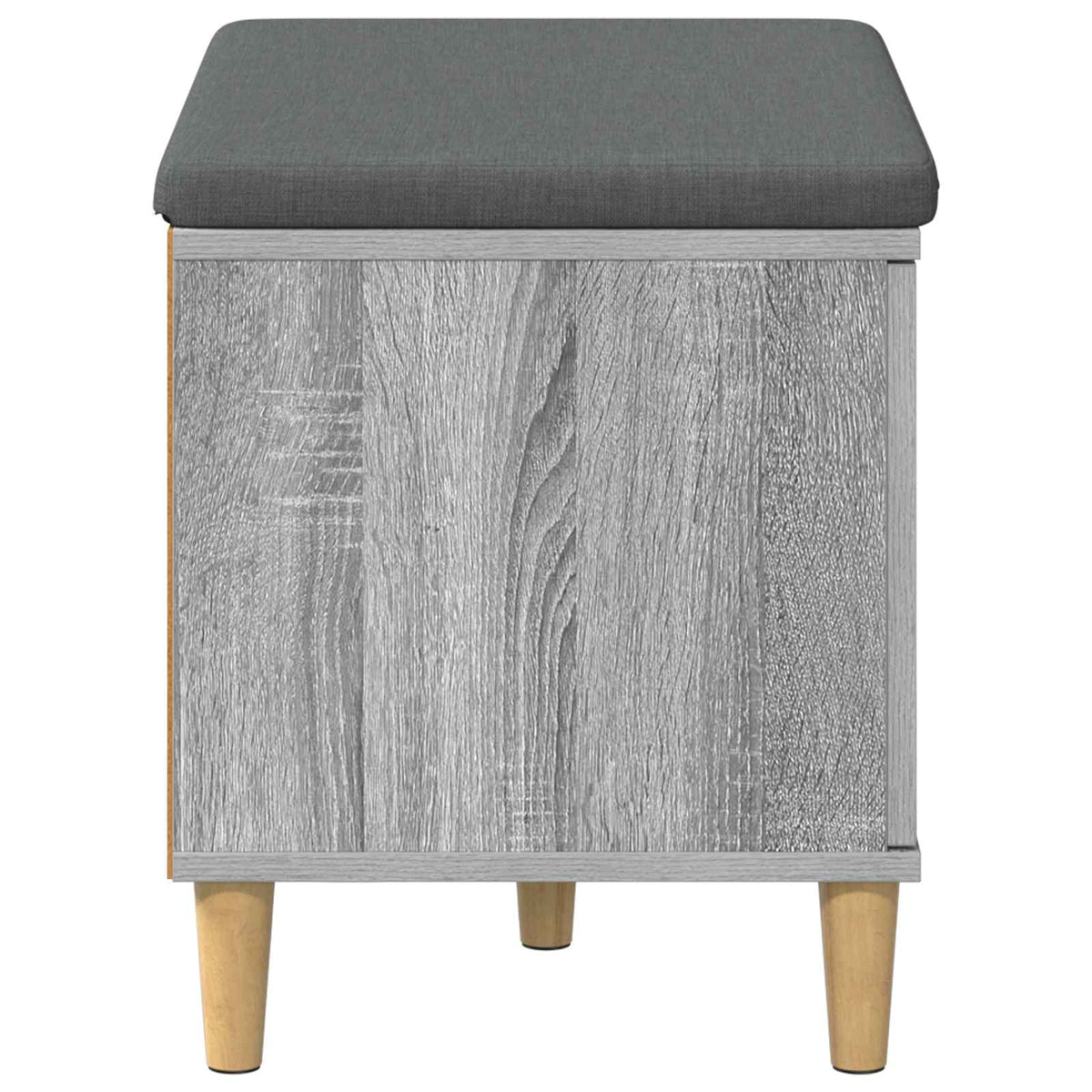 Klupa za hodnik s jastukom Sivi Sonoma 60 x 38 x 46 cm
