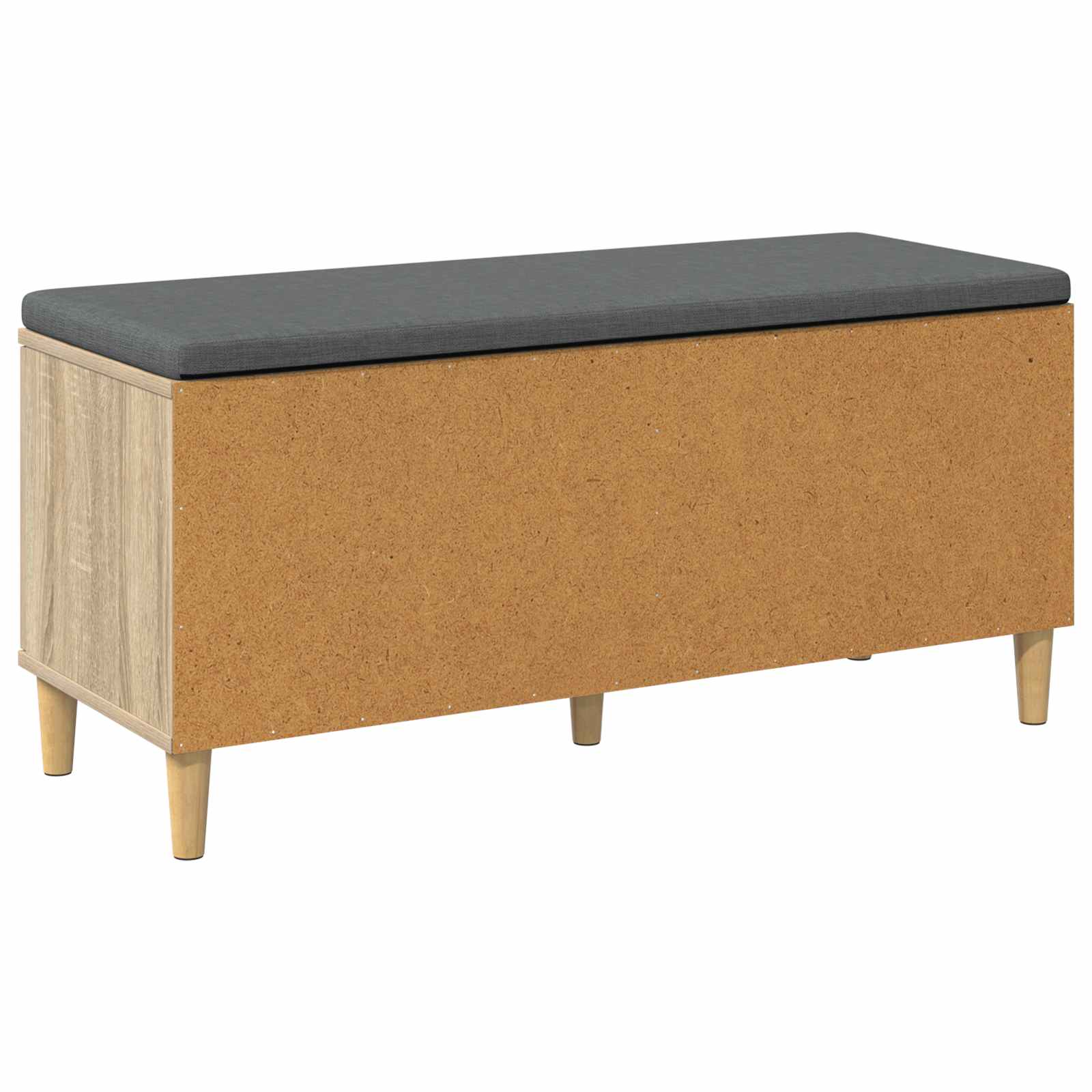 Klupa za hodnik s jastukom Sonoma hrast 100 x 38 x 46 cm