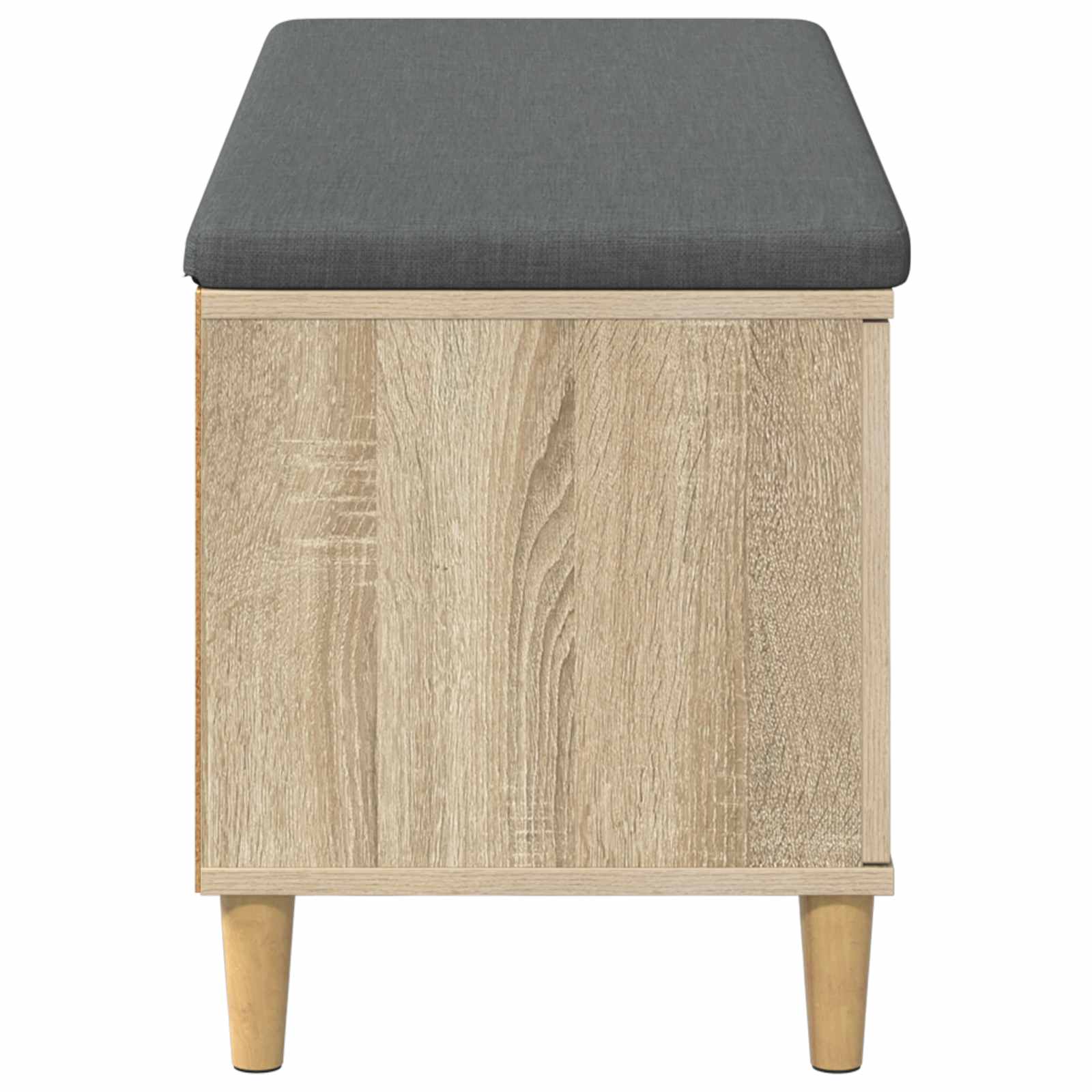 Klupa za hodnik s jastukom Sonoma hrast 100 x 38 x 46 cm