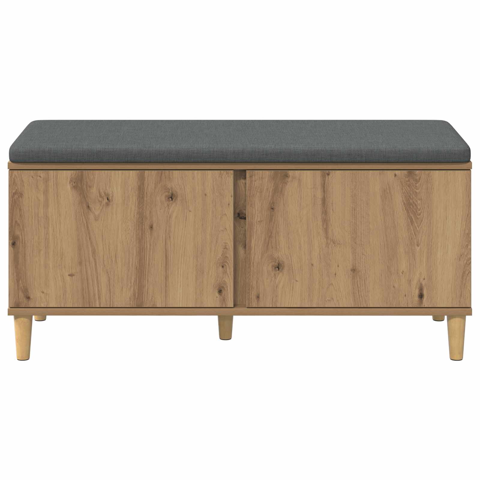 Klupa za hodnik s jastukom Zanatski Hrast 100 x 38 x 46 cm