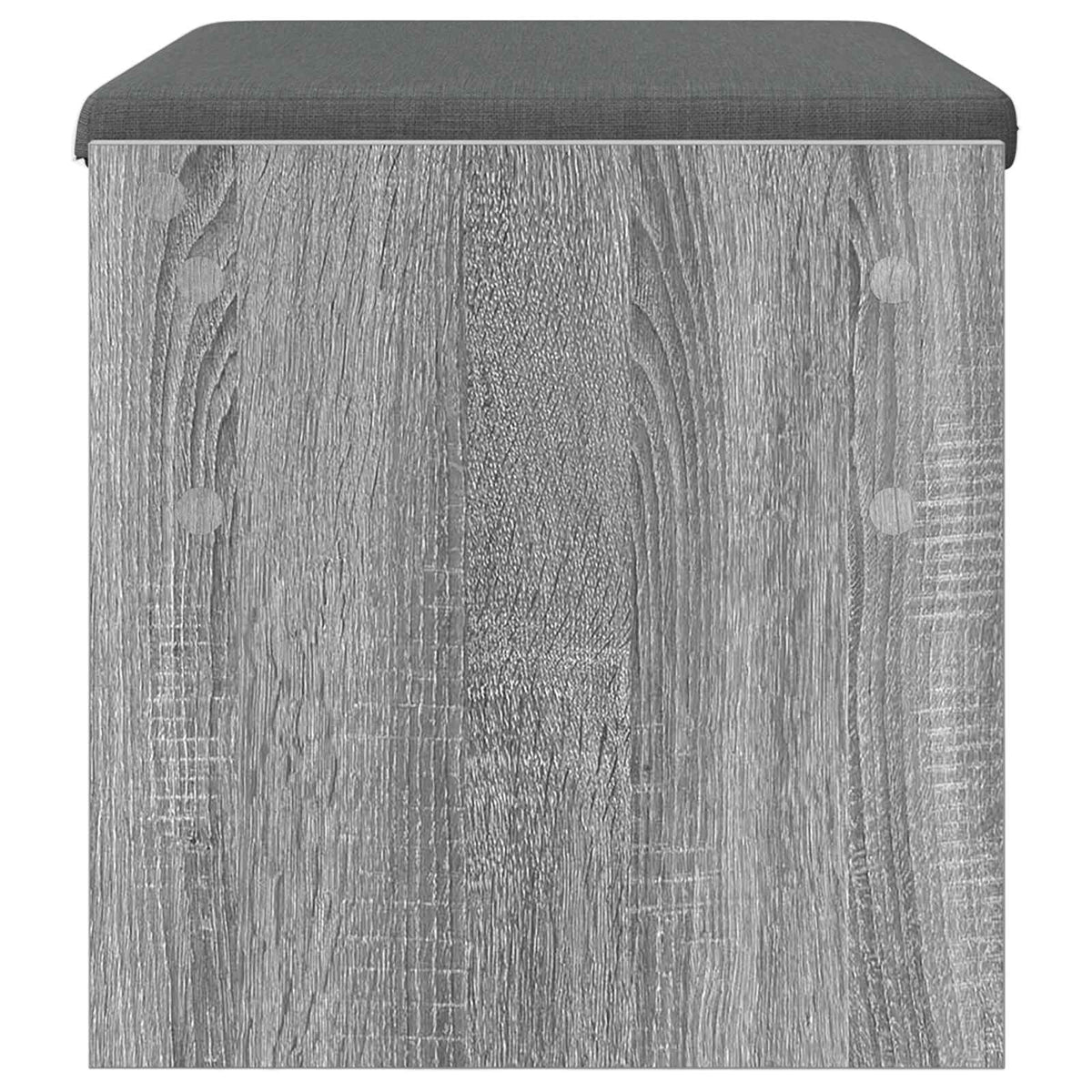 Klupa za hodnik s jastukom Siva Sonoma 63 x 38 x 40 cm