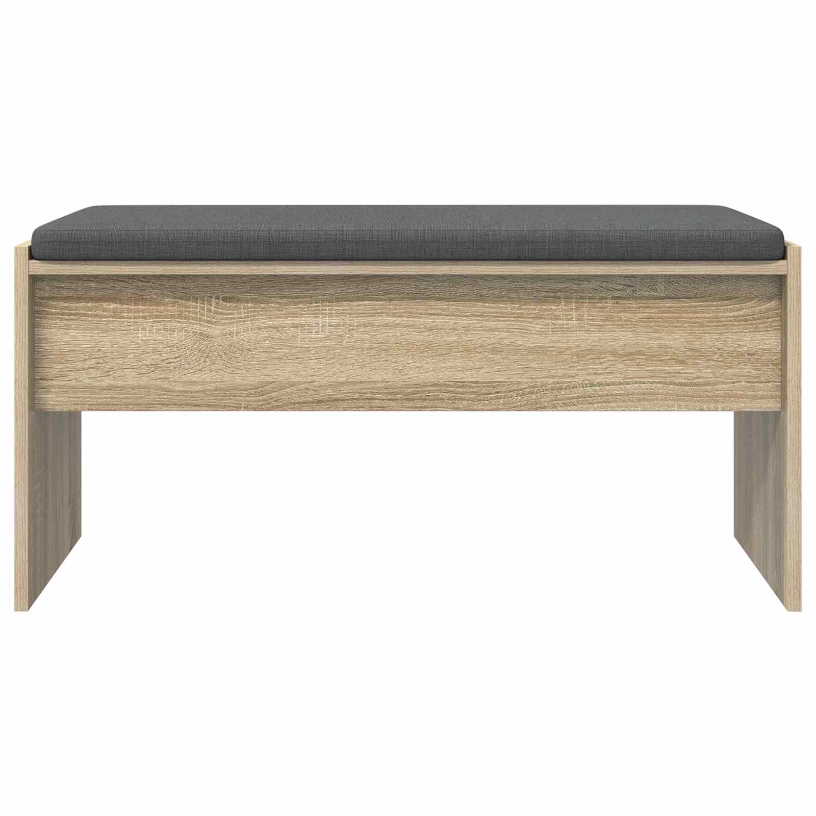 Klupa za hodnik s jastukom Sonoma hrast 83 x 38 x 40 cm
