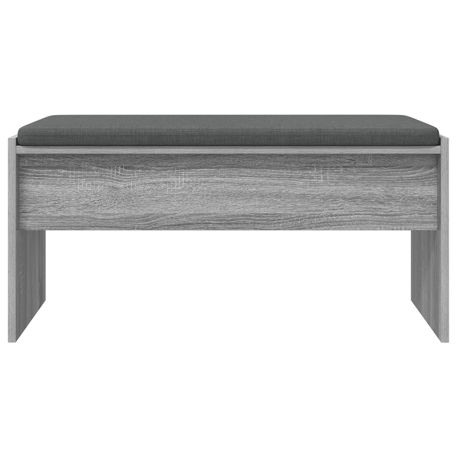 Klupa za hodnik s jastukom Siva Sonoma 83 x 38 x 40 cm