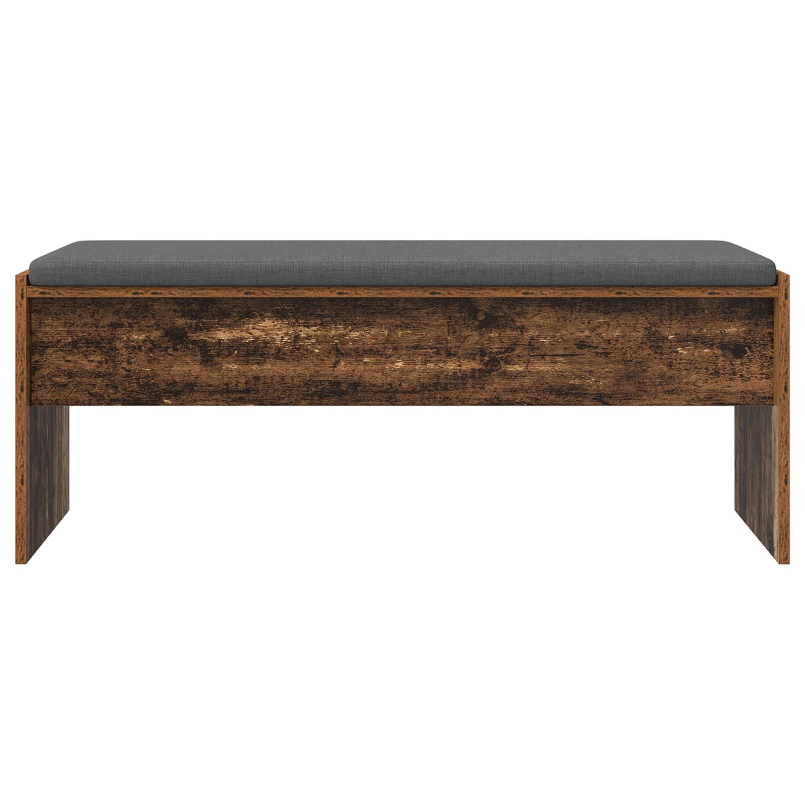 Klupa za hodnik s jastukom Staro drvo 103 x 38 x 40 cm