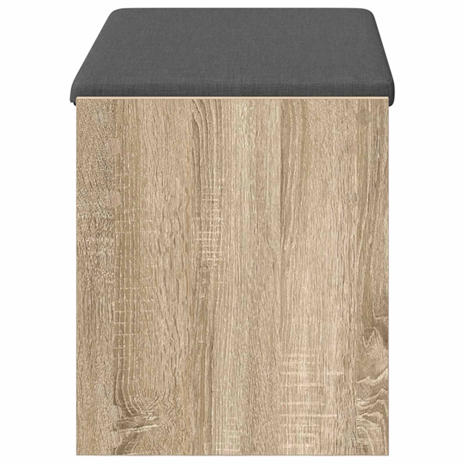 Klupa za hodnik s jastukom Sonoma hrast 83 x 38 x 45 cm