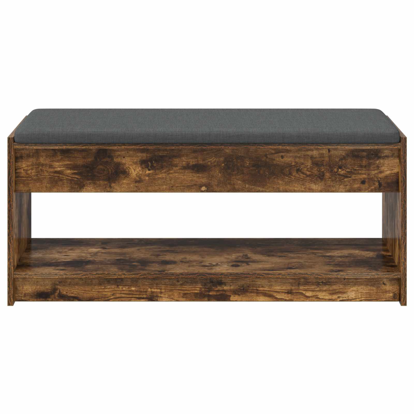 Klupa za hodnik s jastukom Dimljeni Hrast 103 x 38 x 45 cm