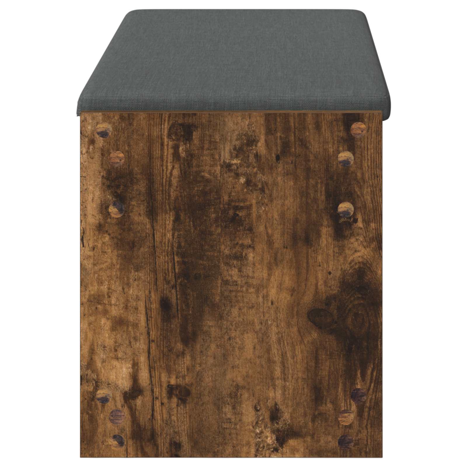 Klupa za hodnik s jastukom Dimljeni Hrast 103 x 38 x 45 cm