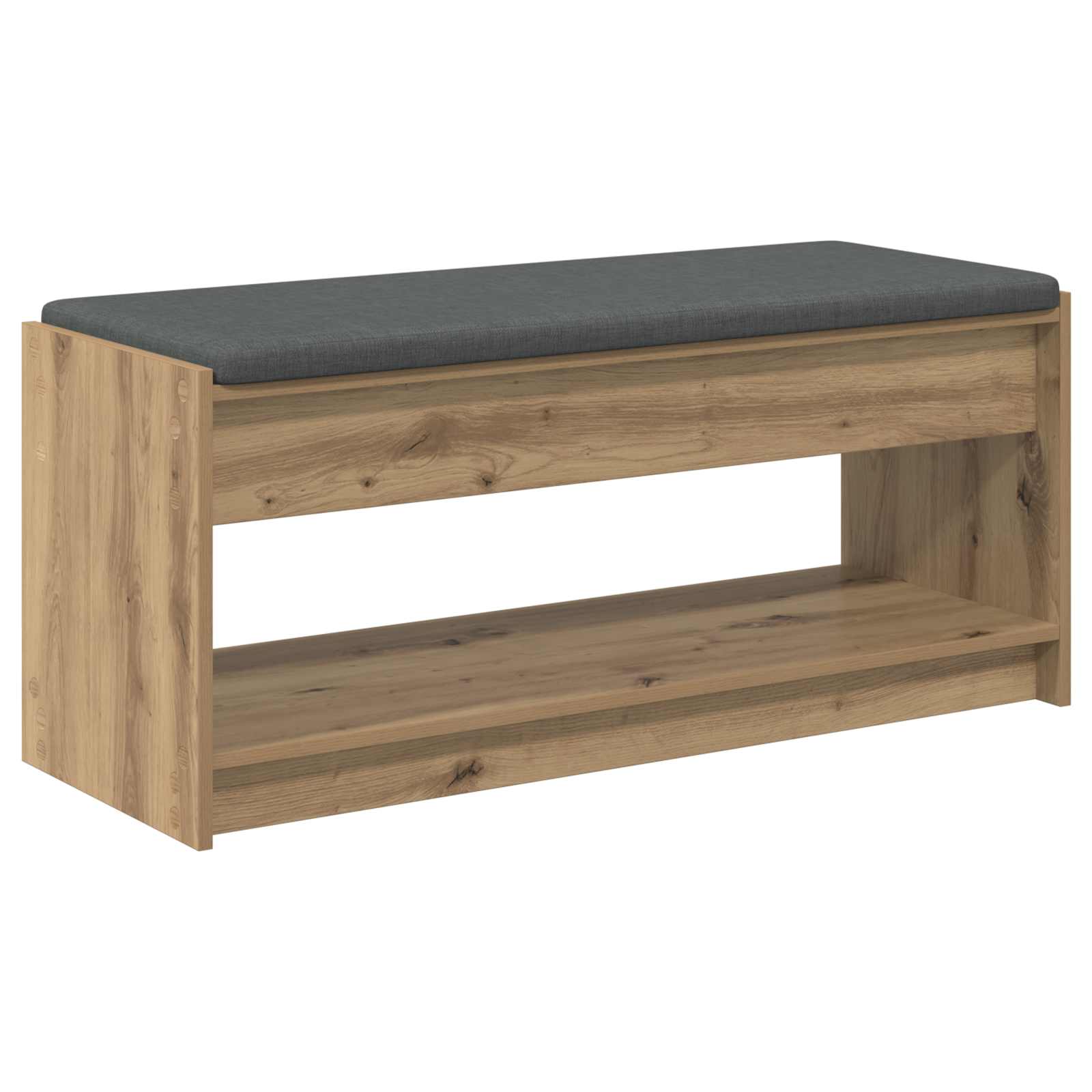 Klupa za hodnik s jastukom Zanatski Hrast 103 x 38 x 45 cm