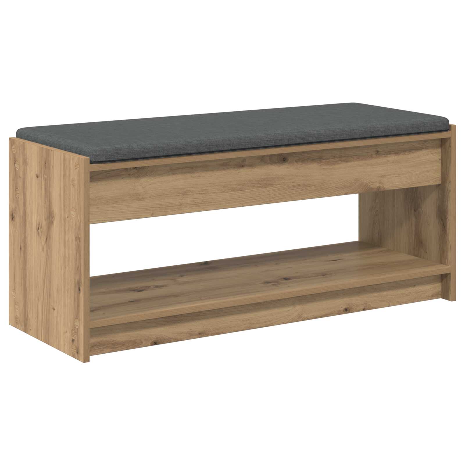 Klupa za hodnik s jastukom Zanatski Hrast 103 x 38 x 45 cm