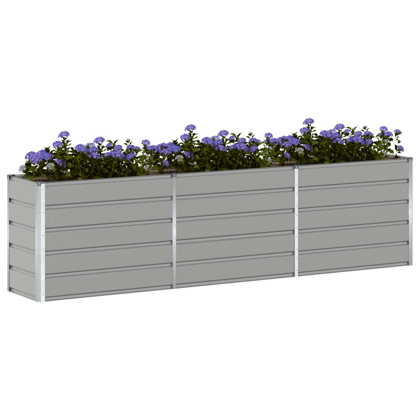 Sadilica Svijetlo siva 290 x 50 x 75 cm Cinkani čelik