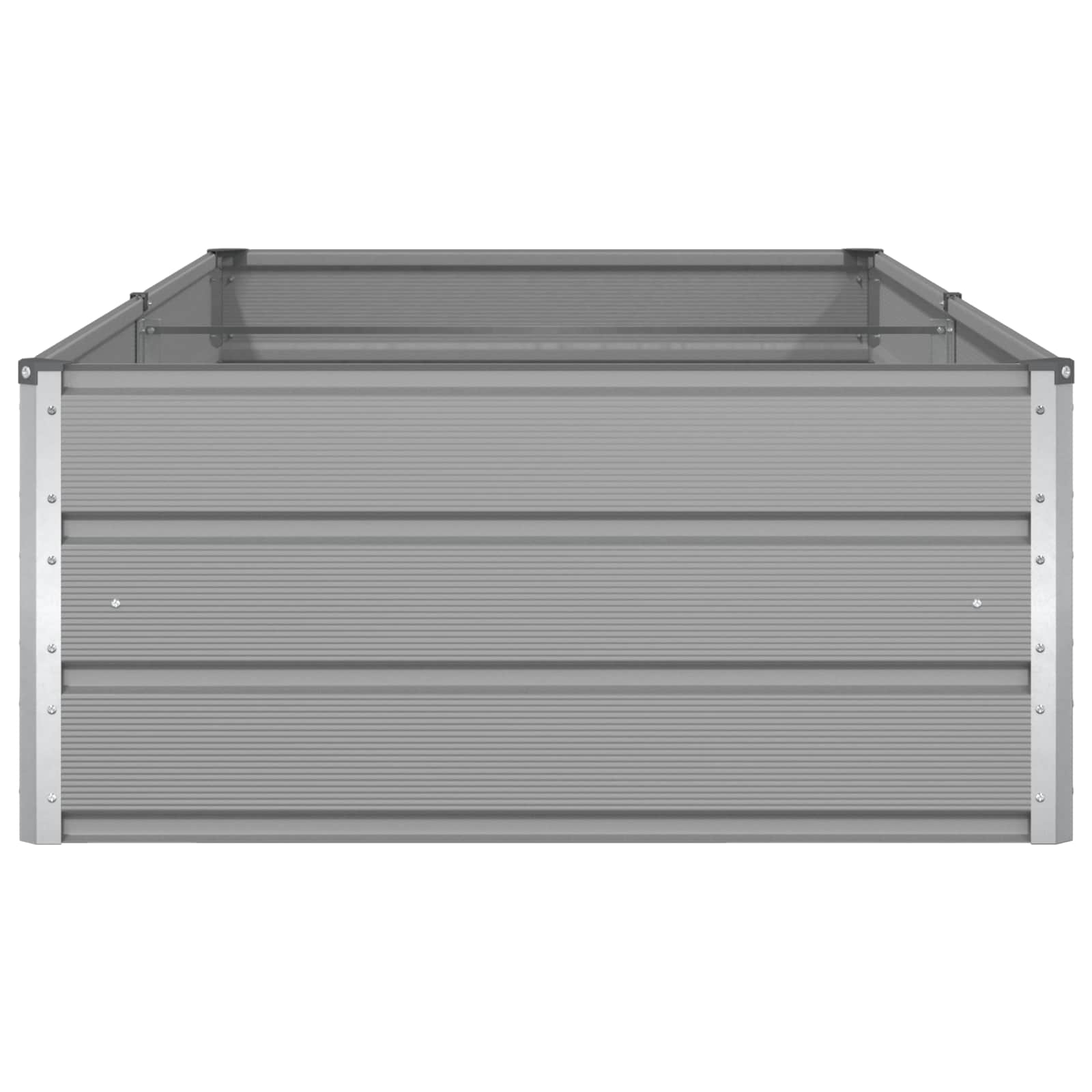 Sadilica Svijetlo siva 195 x 100 x 45 cm Cinkani čelik