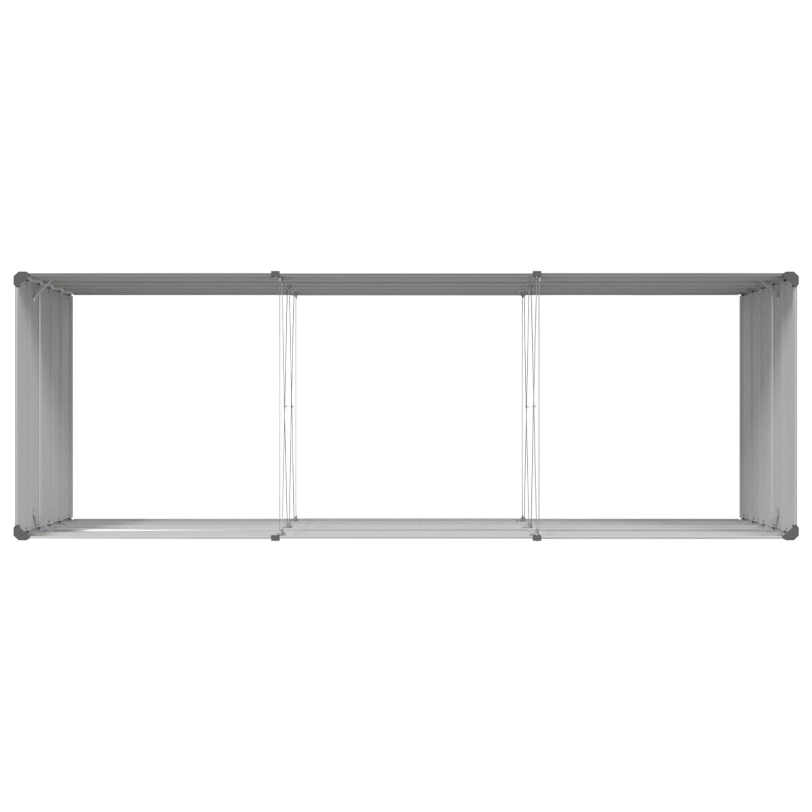 Sadilica Svijetlo siva 290 x 100 x 75 cm Cinkani čelik