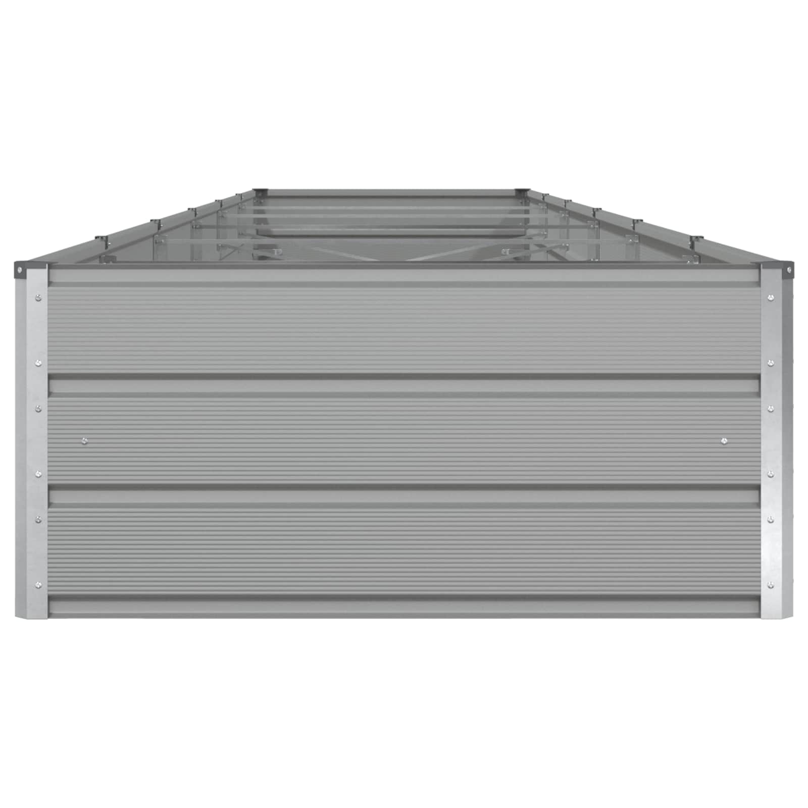 Sadilica Svijetlo siva 580 x 100 x 45 cm Cinkani čelik