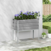 Sadilica Svijetlo siva 100 x 45 x 90 cm Cinkani čelik