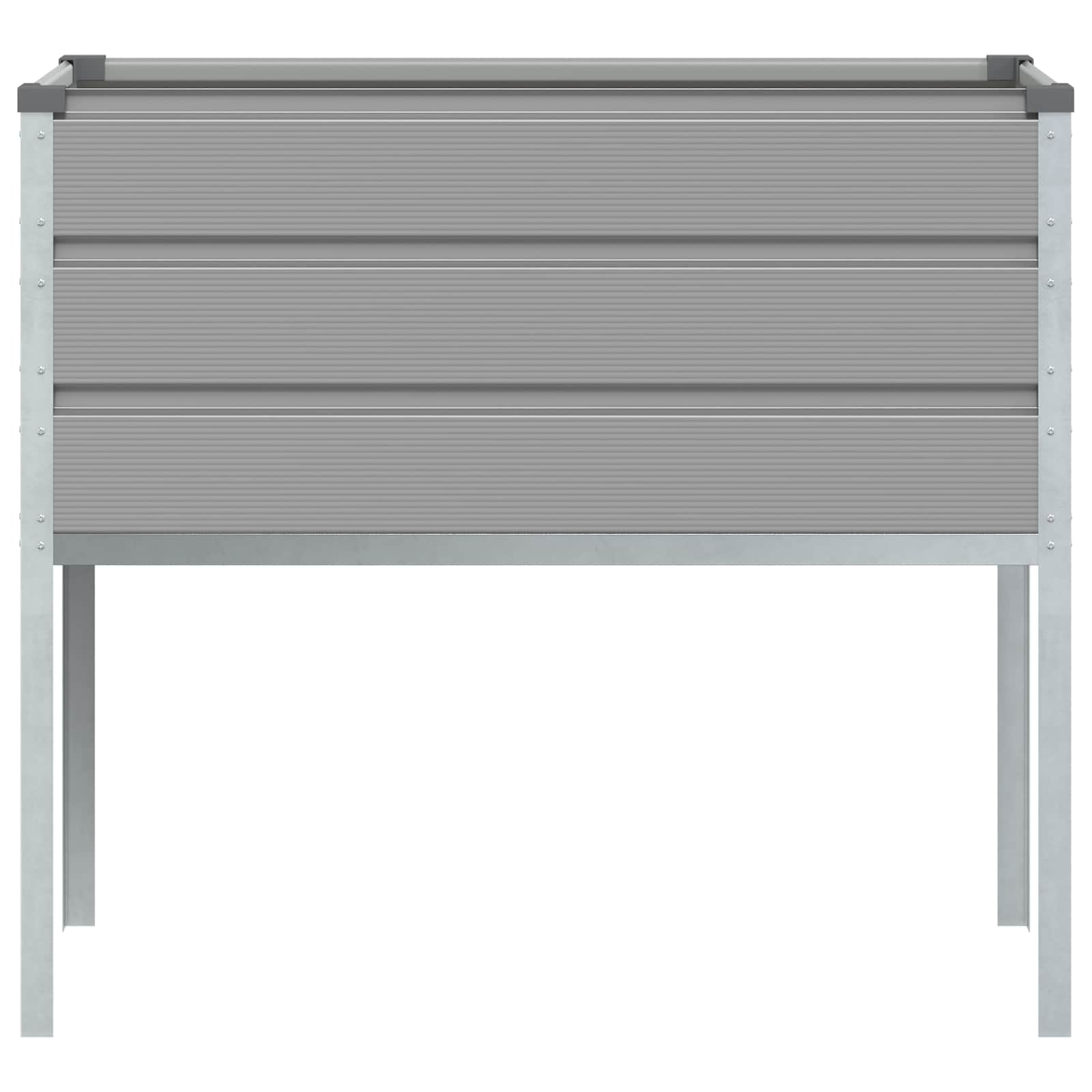 Sadilica Svijetlo siva 100 x 45 x 90 cm Cinkani čelik