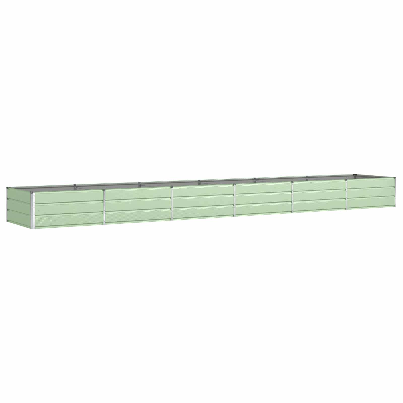 Sadilica Pastelno zelena 580 x 100 x 45 cm Cinkani čelik