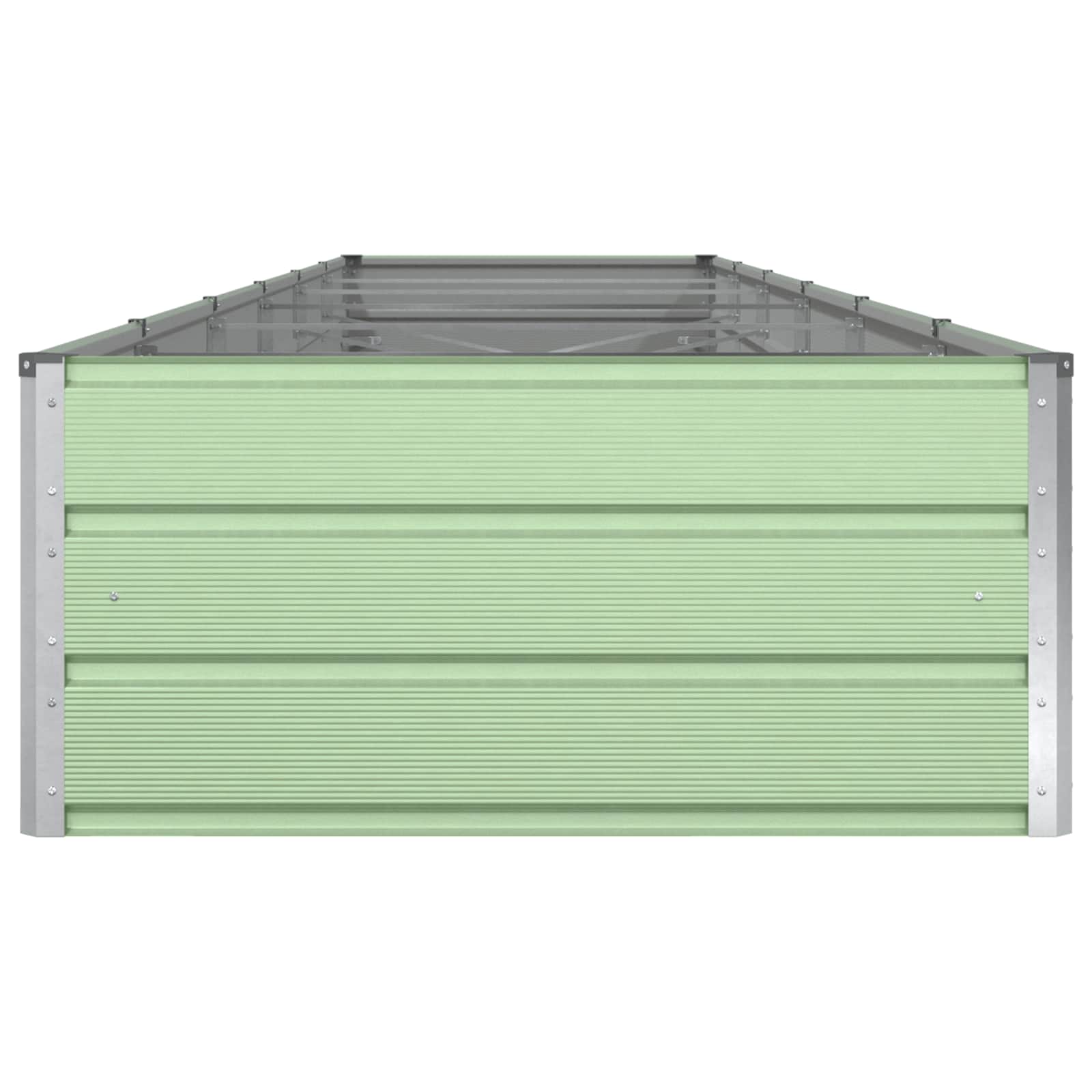 Sadilica Pastelno zelena 580 x 100 x 45 cm Cinkani čelik