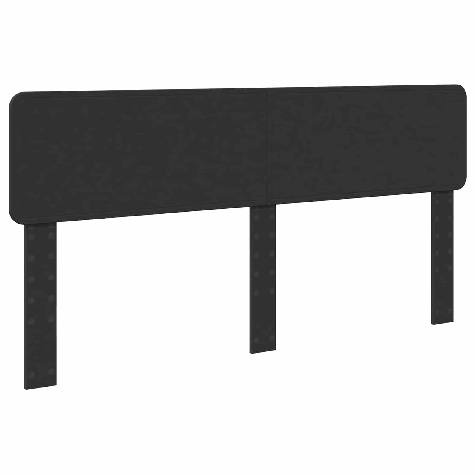 Krevetna konstrukcija Crna 180 x 200 cm Konstrukcijsko drvo