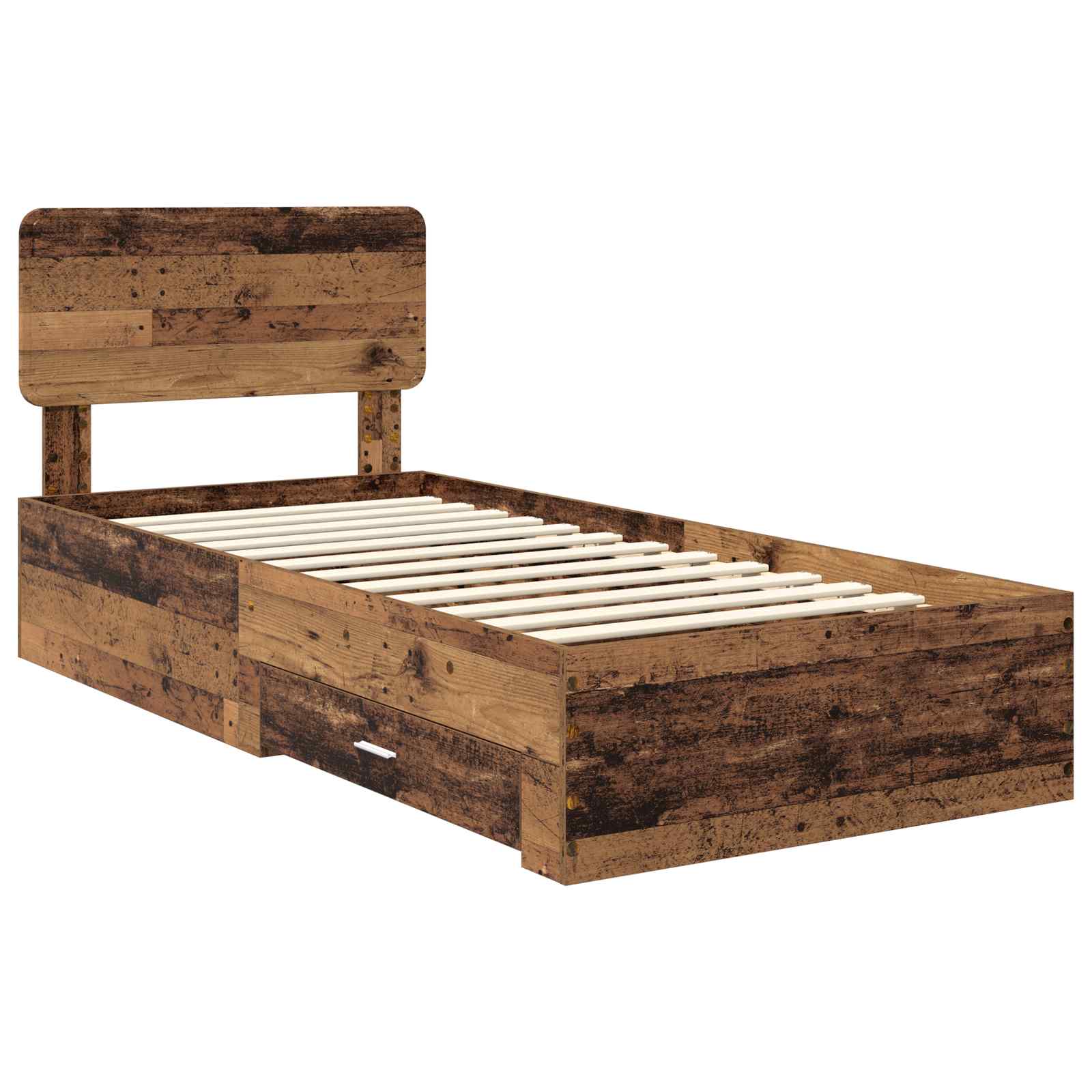 Krevetna konstrukcija Staro drvo 90 x 200 cm Konstruirano drvo