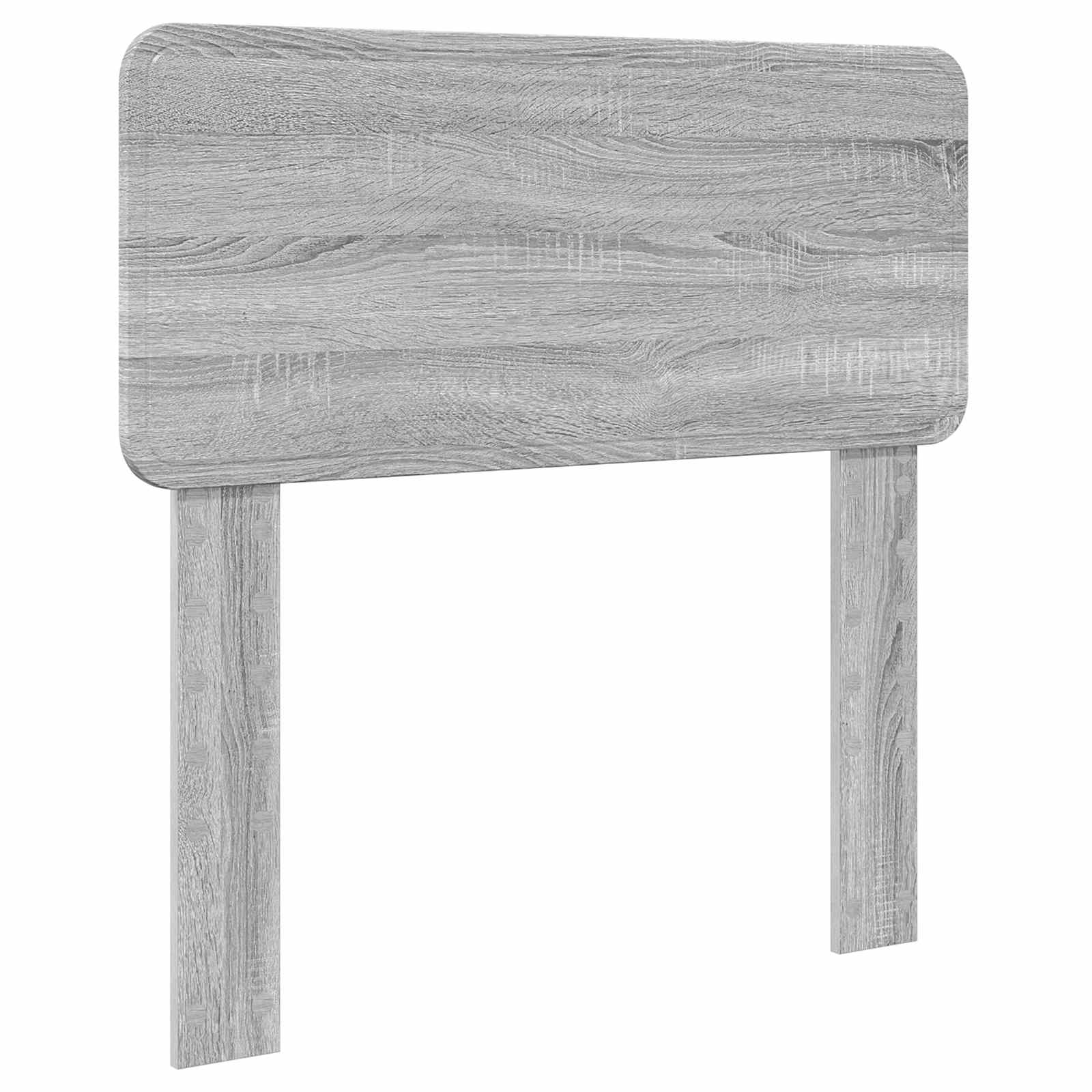 Krevetna konstrukcija Siva Sonoma 75 x 190 cm Konstruirano drvo
