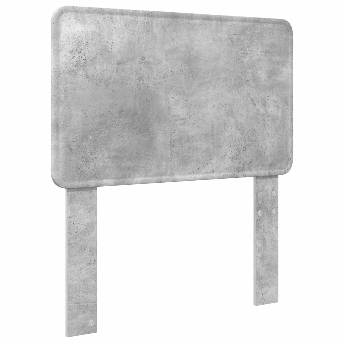 Krevetna konstrukcija s uzglavljem Betonska siva 90 x 190 cm