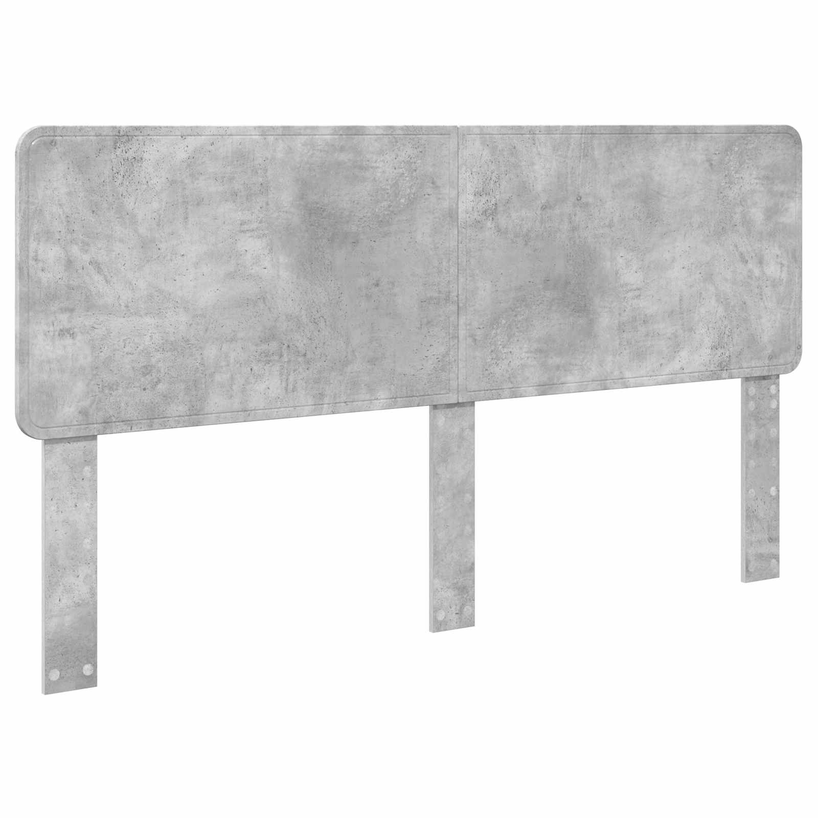 Krevetna konstrukcija s ladicama Betonski sivi 200 x 200 cm
