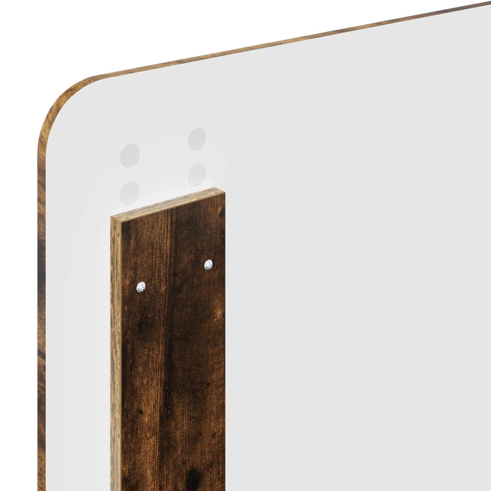 Krevet s od storage s uzglavljem Dimljeni hrast 90 x 190 cm