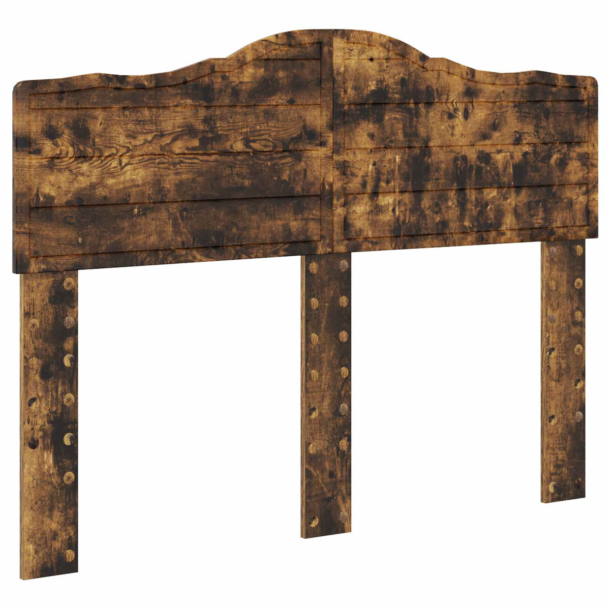 Krevetna konstrukcija s ladicama Dimljeni hrast 135 x 190 cm Smeđa 196 x 138 x 90 cm
