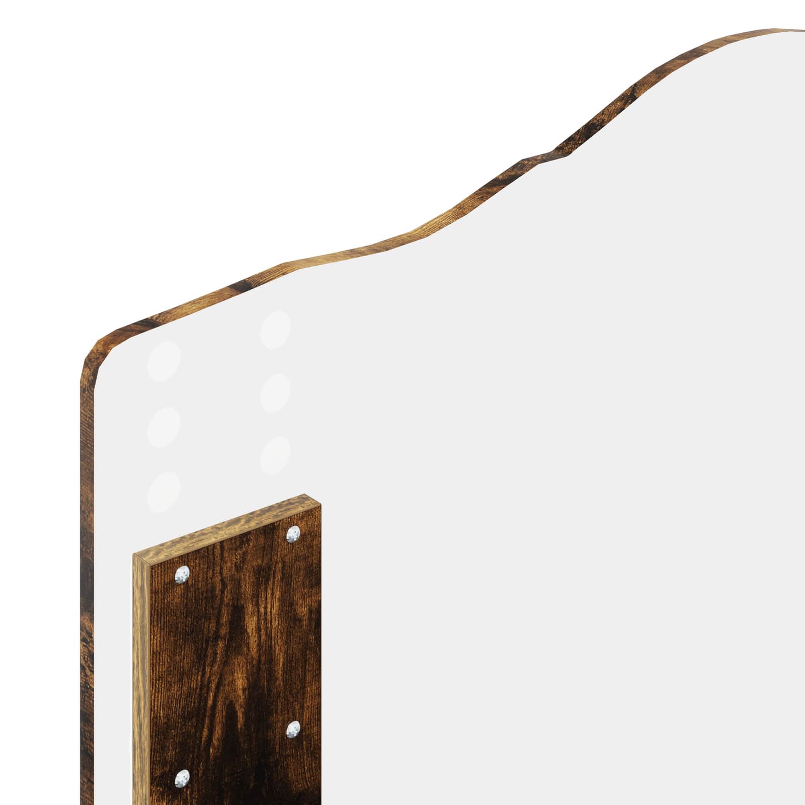 Krevet s od storage s uzglavljem Dimljeni hrast 70 x 190 cm