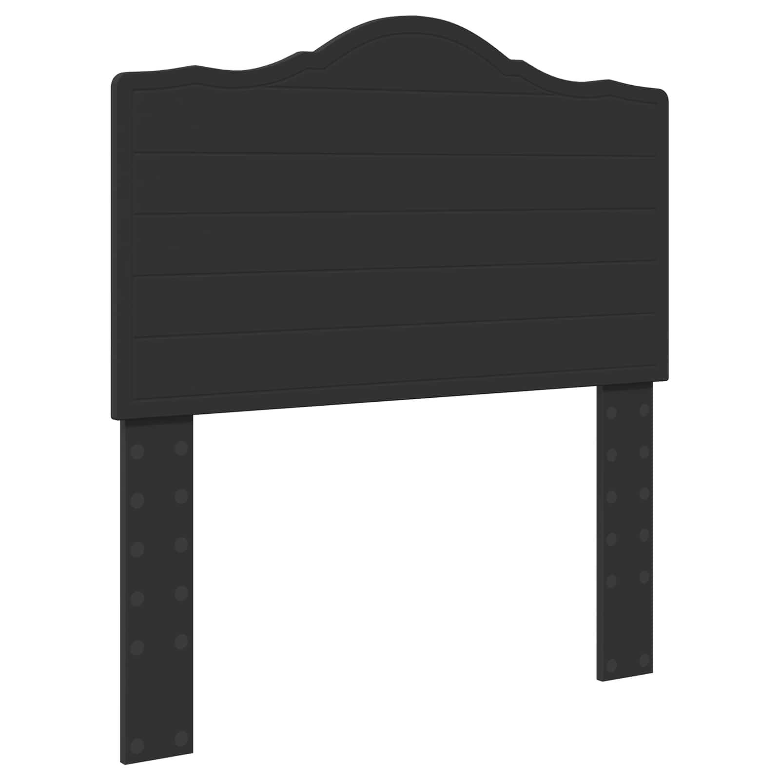 Krevetna konstrukcija Crna 70 x 190 cm Konstruirano drvo