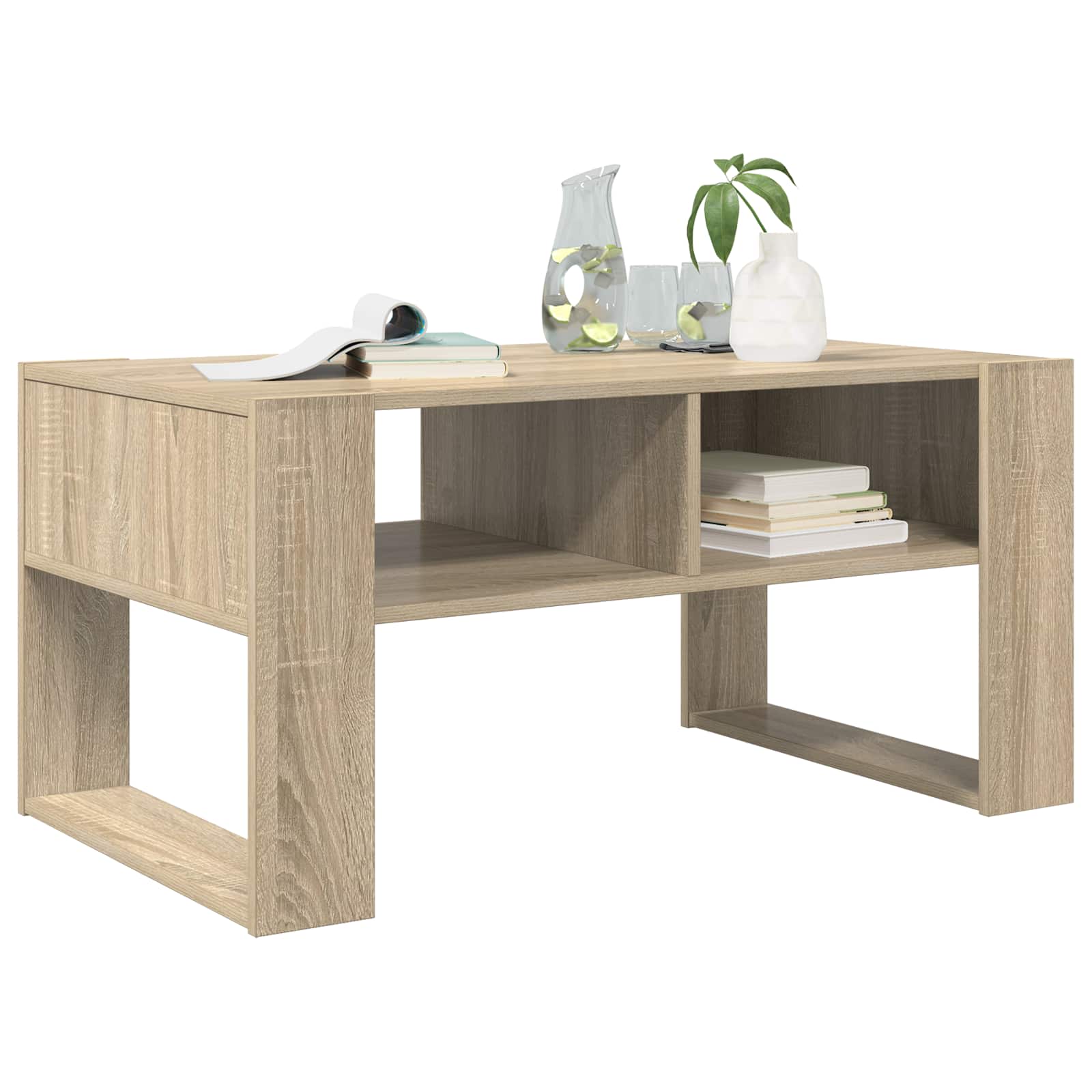 Kava Stol Sonoma hrast 92 x 53 x 45 cm Konstruirano drvo