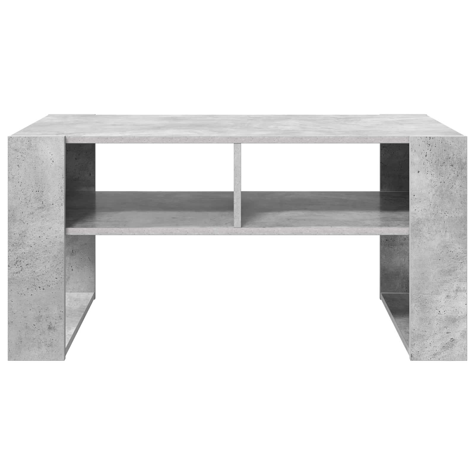 Kava Stol Betonski sivi 92 x 53 x 45 cm Konstruirano drvo
