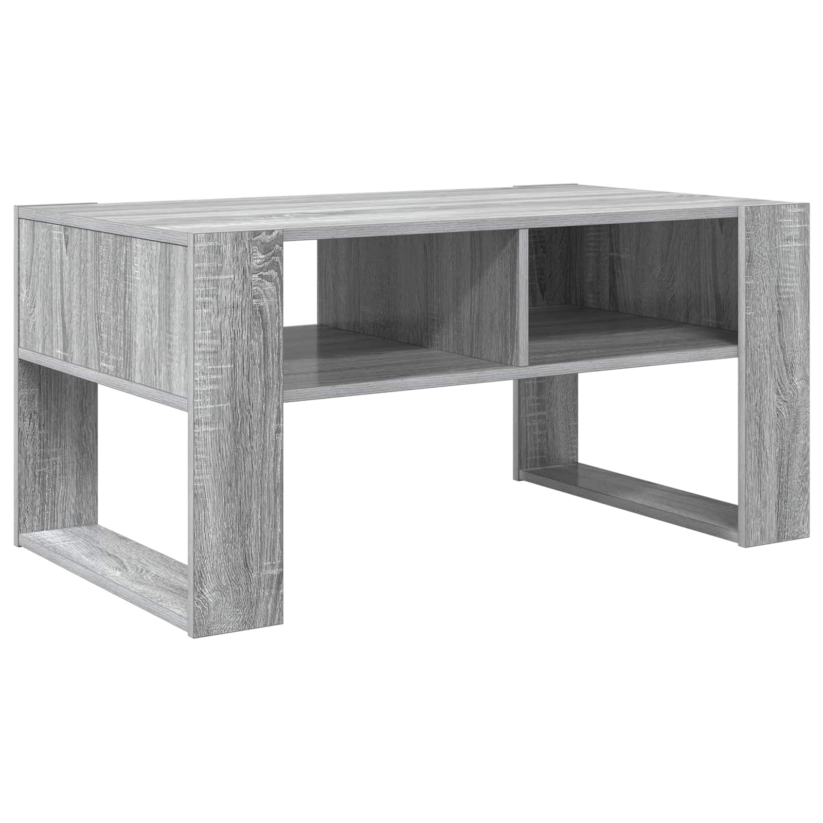 Kava Stol Siva Sonoma 92 x 53 x 45 cm Konstruirano drvo
