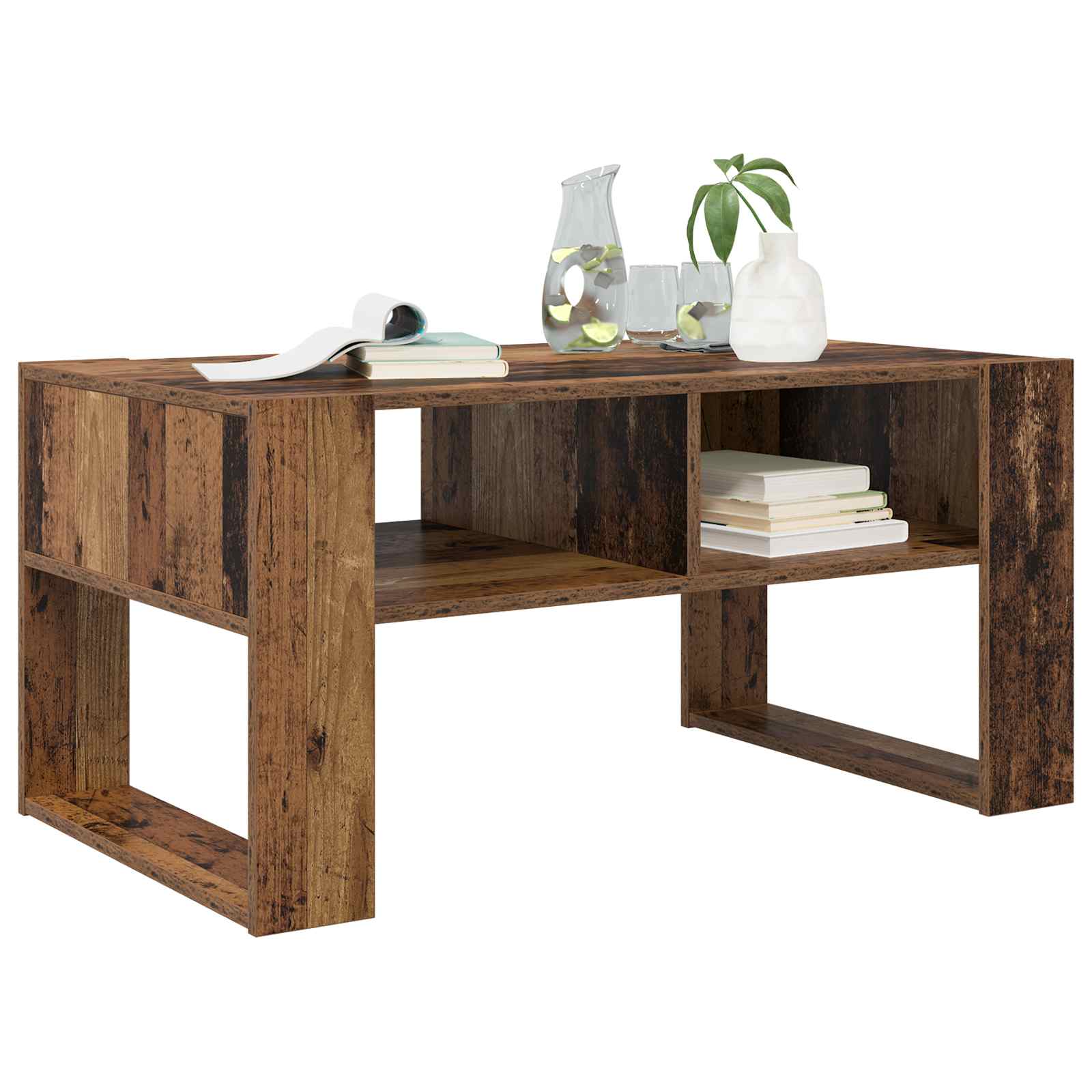 Kava Stol Staro drvo 92 x 53 x 45 cm Konstruirano drvo