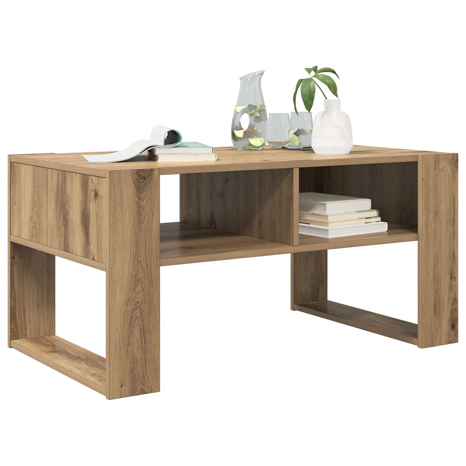 Kava Stol Umjetnički hrast 92 x 53 x 45 cm Konstruirano drvo