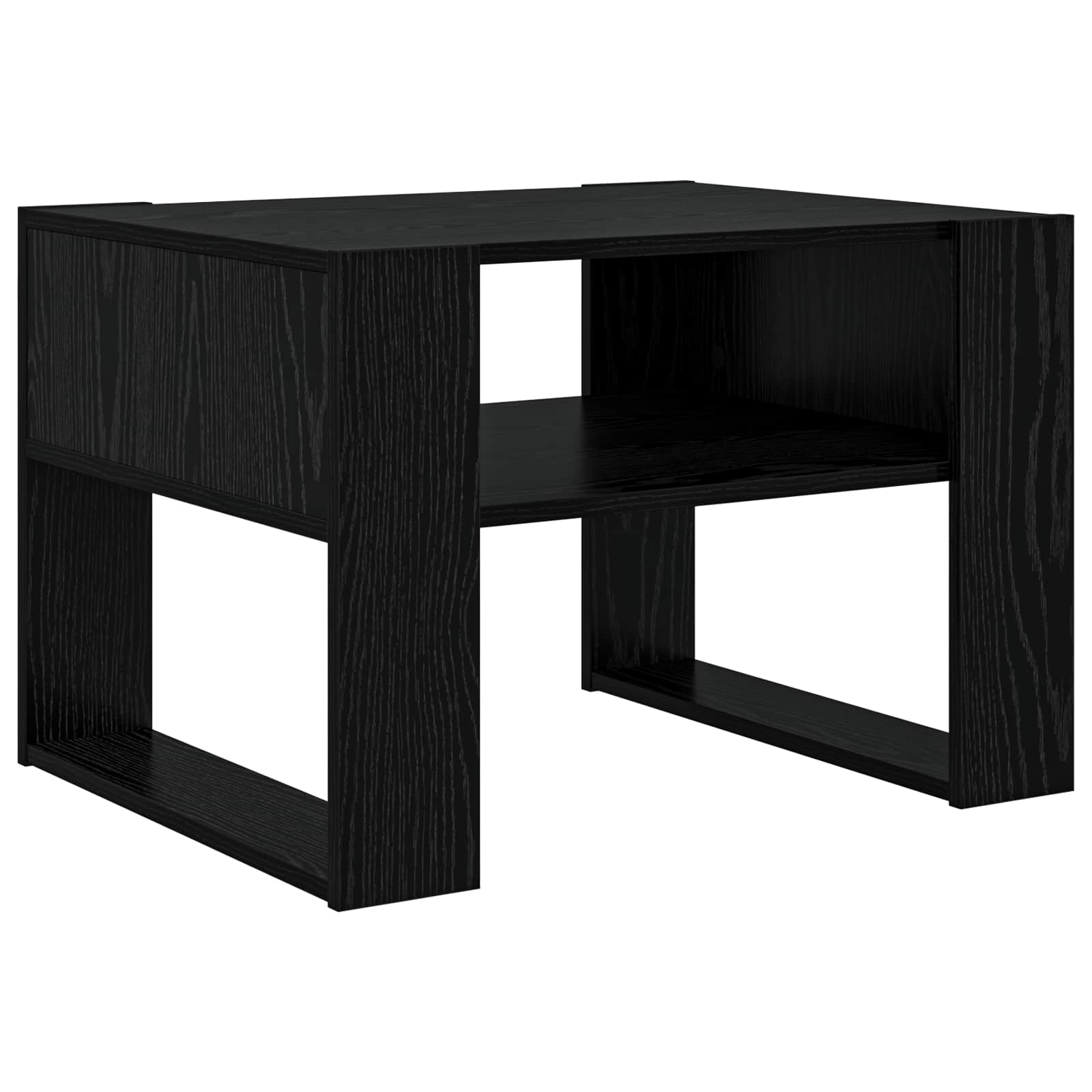 Kava Stol Crni hrast 66 x 53 x 45 cm Konstruirano drvo