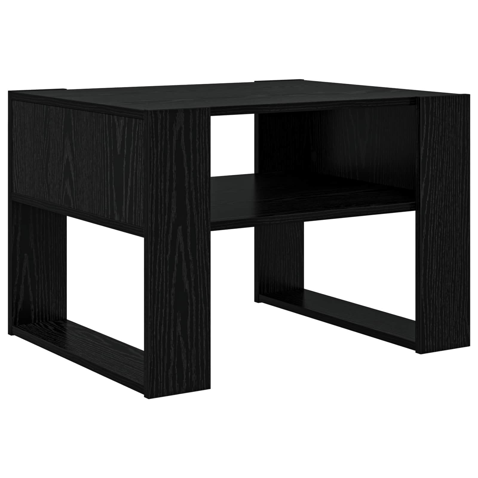Kava Stol Crni hrast 66 x 53 x 45 cm Konstruirano drvo