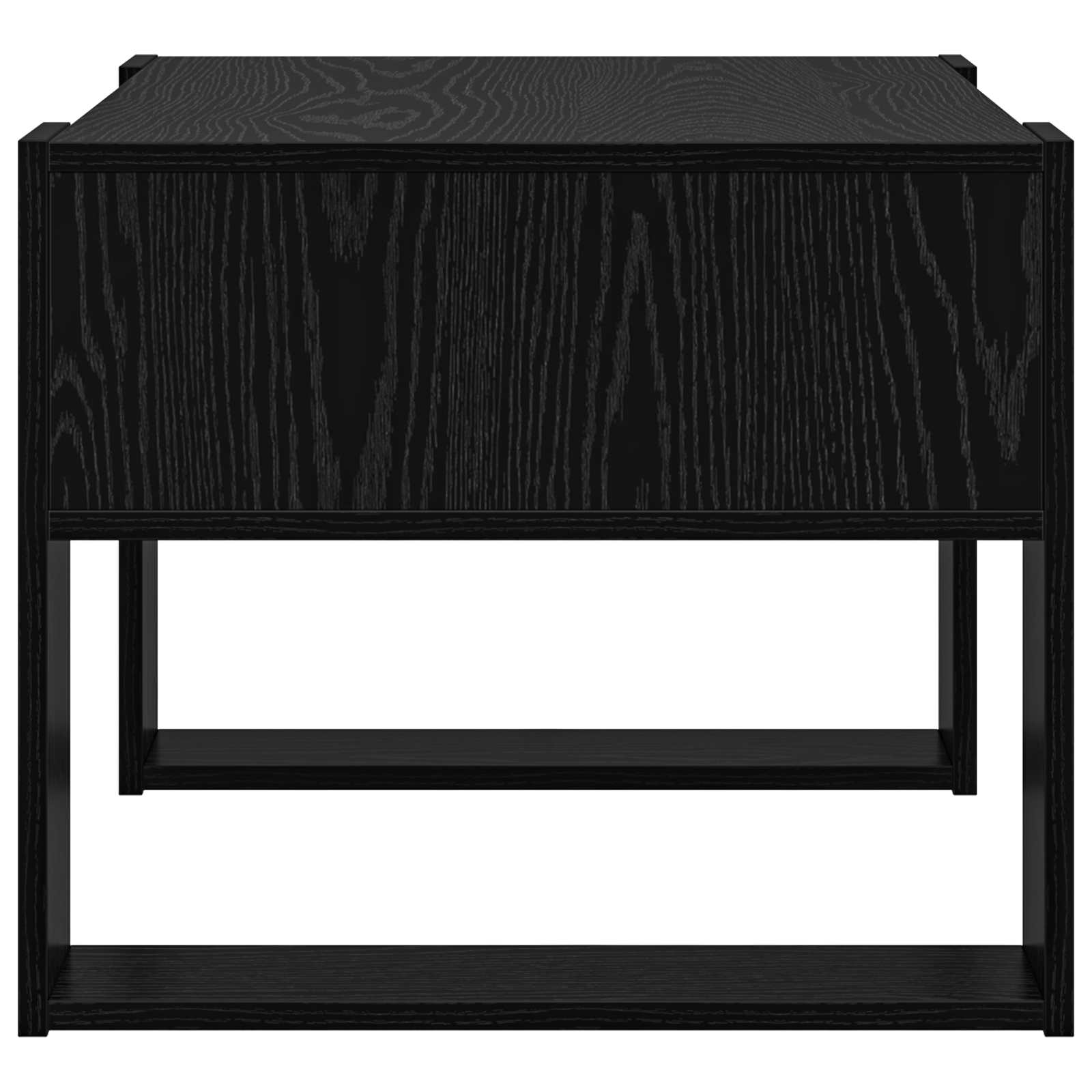 Kava Stol Crni hrast 66 x 53 x 45 cm Konstruirano drvo