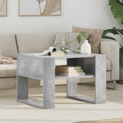 Kava Stol Betonski sivi 66 x 53 x 45 cm Konstruirano drvo