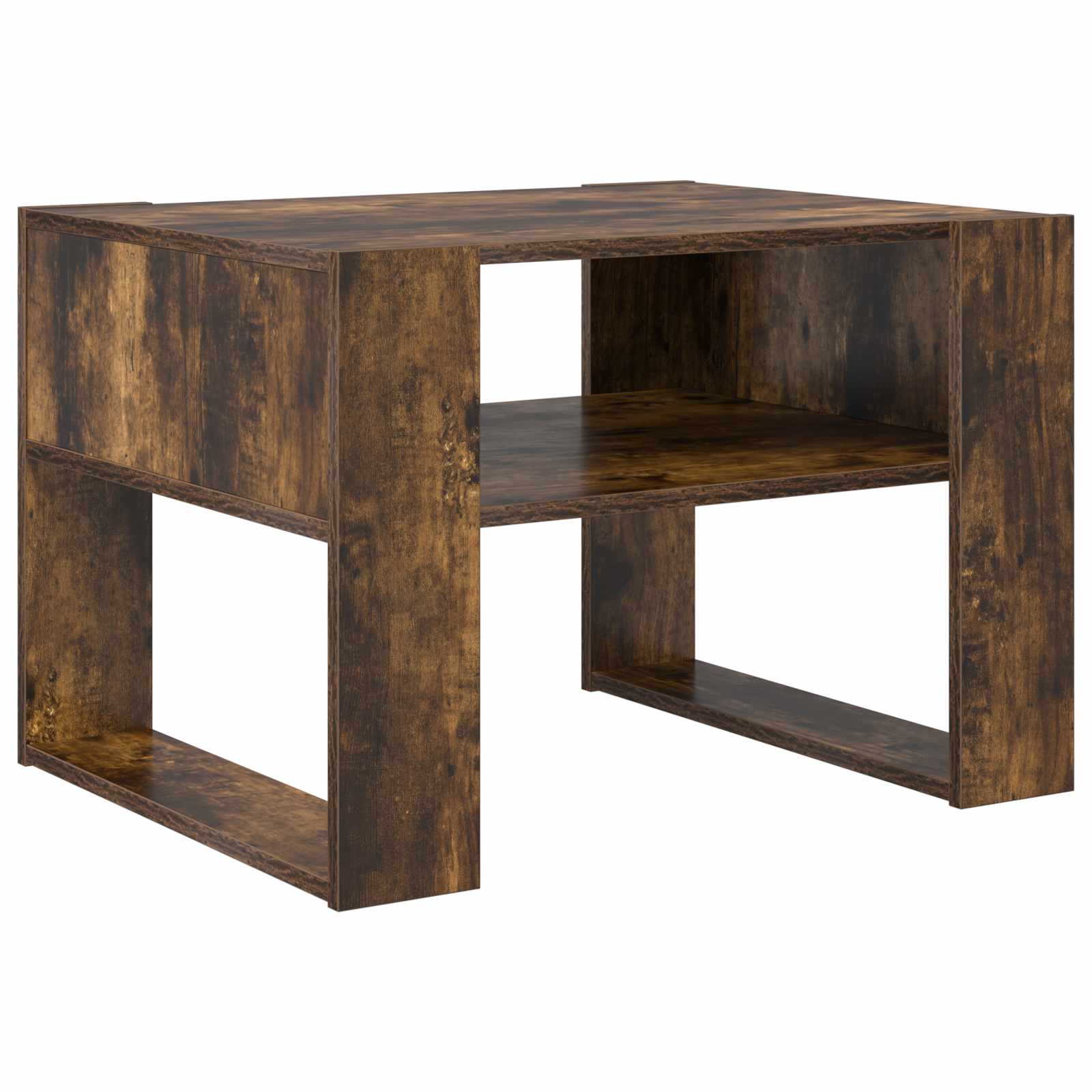 Kava Stol Dimljeni hrast 66 x 53 x 45 cm Konstruirano drvo