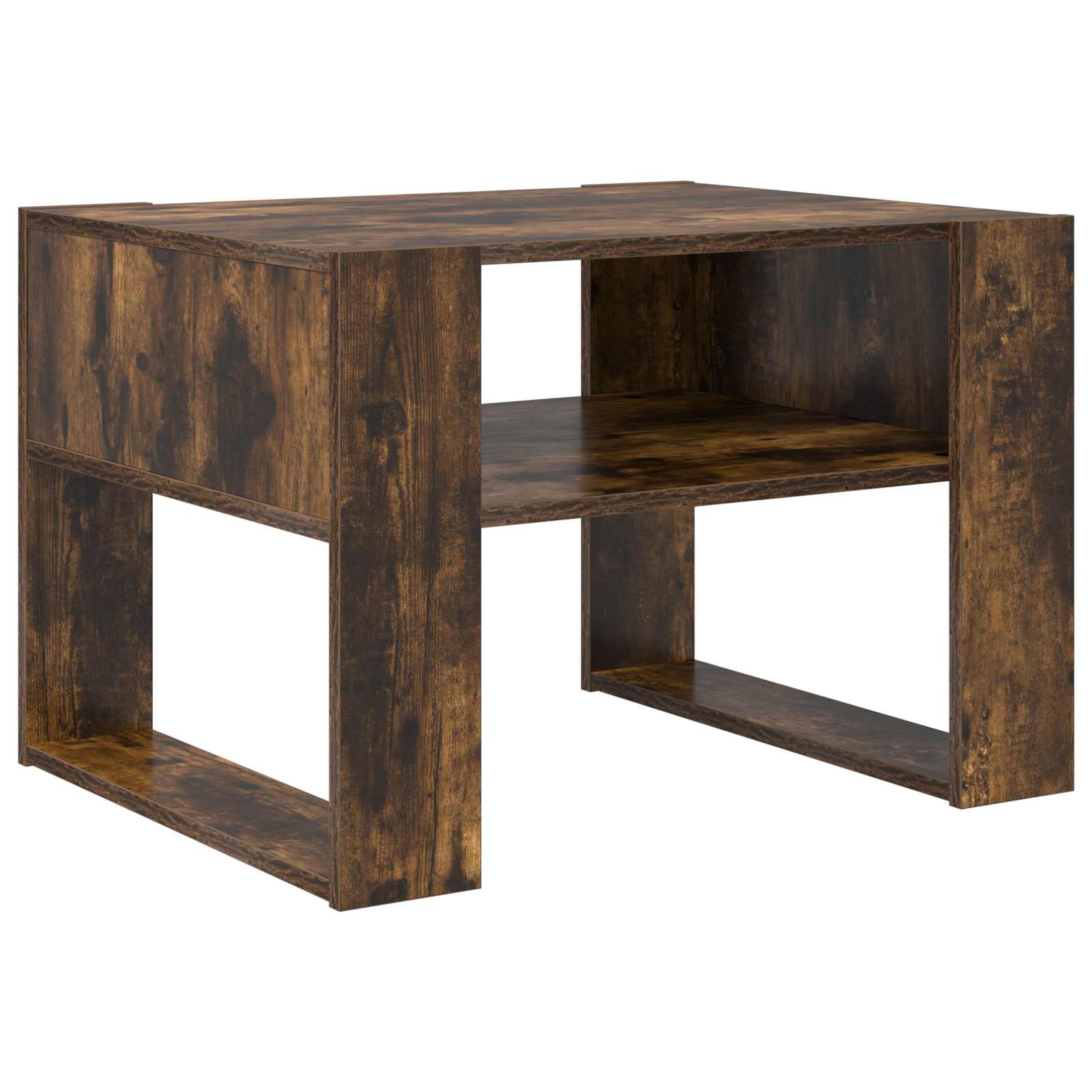 Kava Stol Dimljeni hrast 66 x 53 x 45 cm Konstruirano drvo