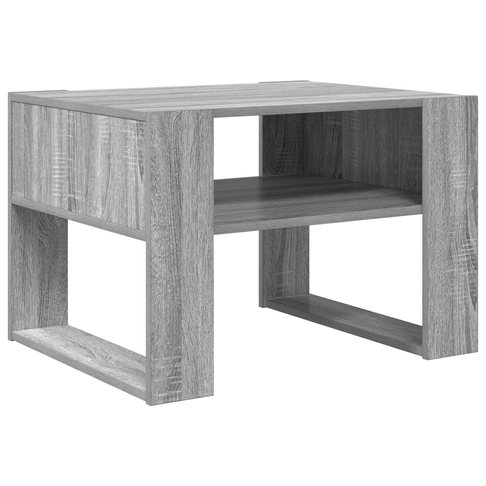 Kava Stol Siva Sonoma 66 x 53 x 45 cm Konstruirano drvo