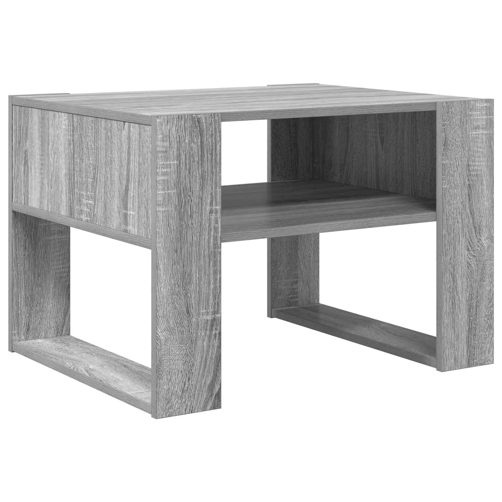 Kava Stol Siva Sonoma 66 x 53 x 45 cm Konstruirano drvo