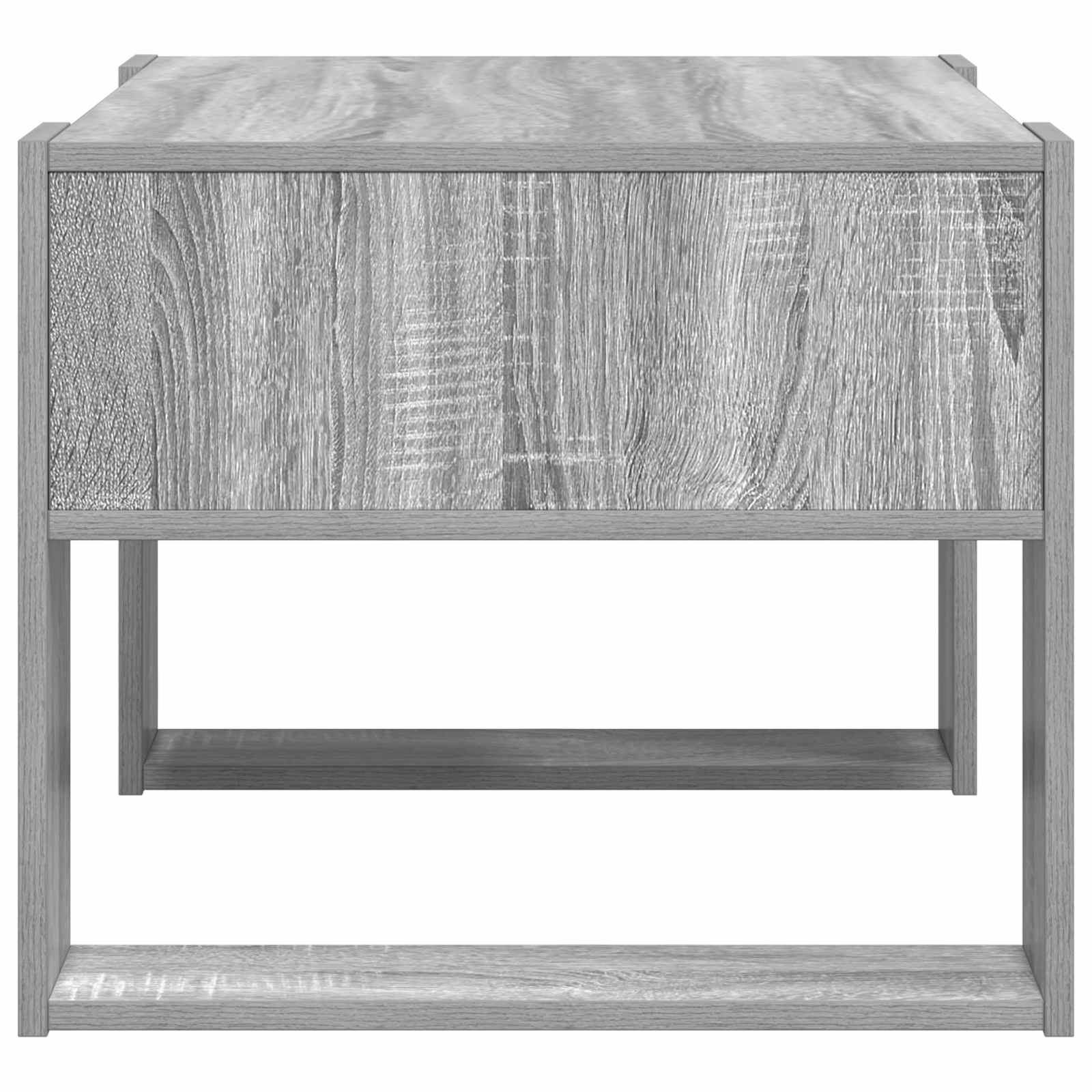 Kava Stol Siva Sonoma 66 x 53 x 45 cm Konstruirano drvo