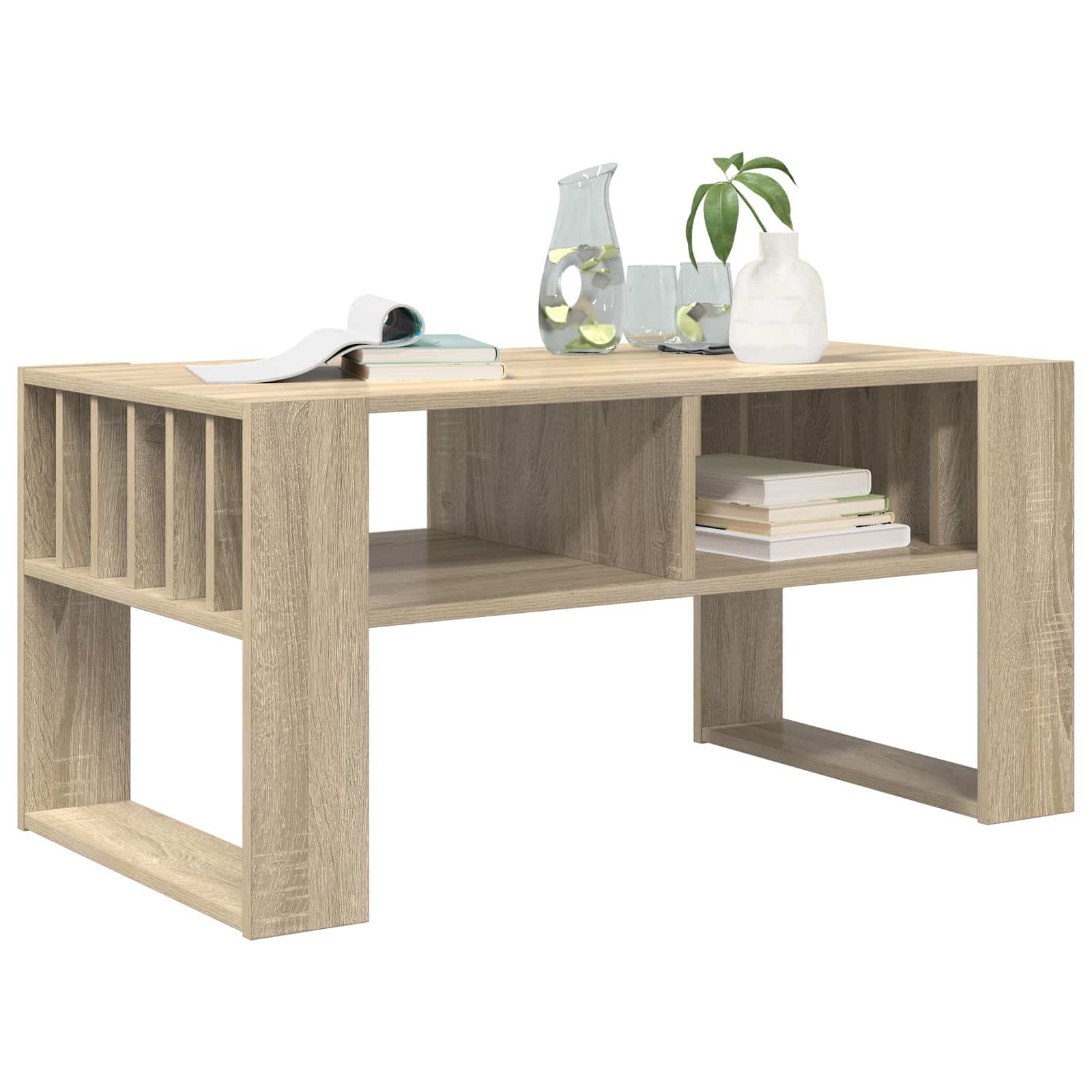 Kava Stol Sonoma hrast 92 x 49,5 x 45 cm Konstruirano drvo
