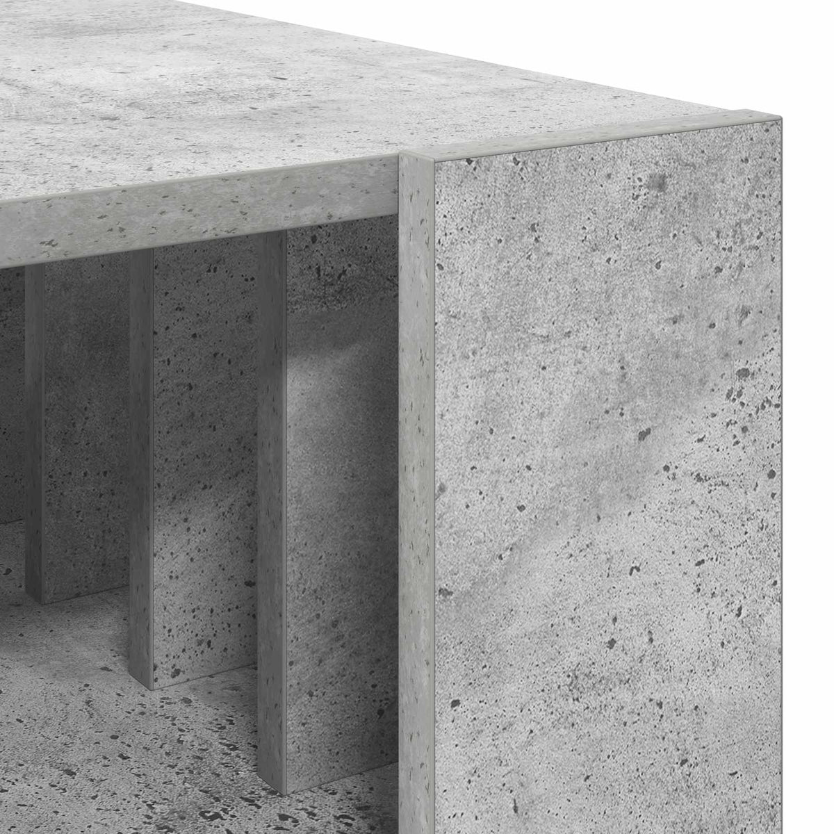 Kava Stol Betonski sivi 92 x 49,5 x 45 cm Konstruirano drvo