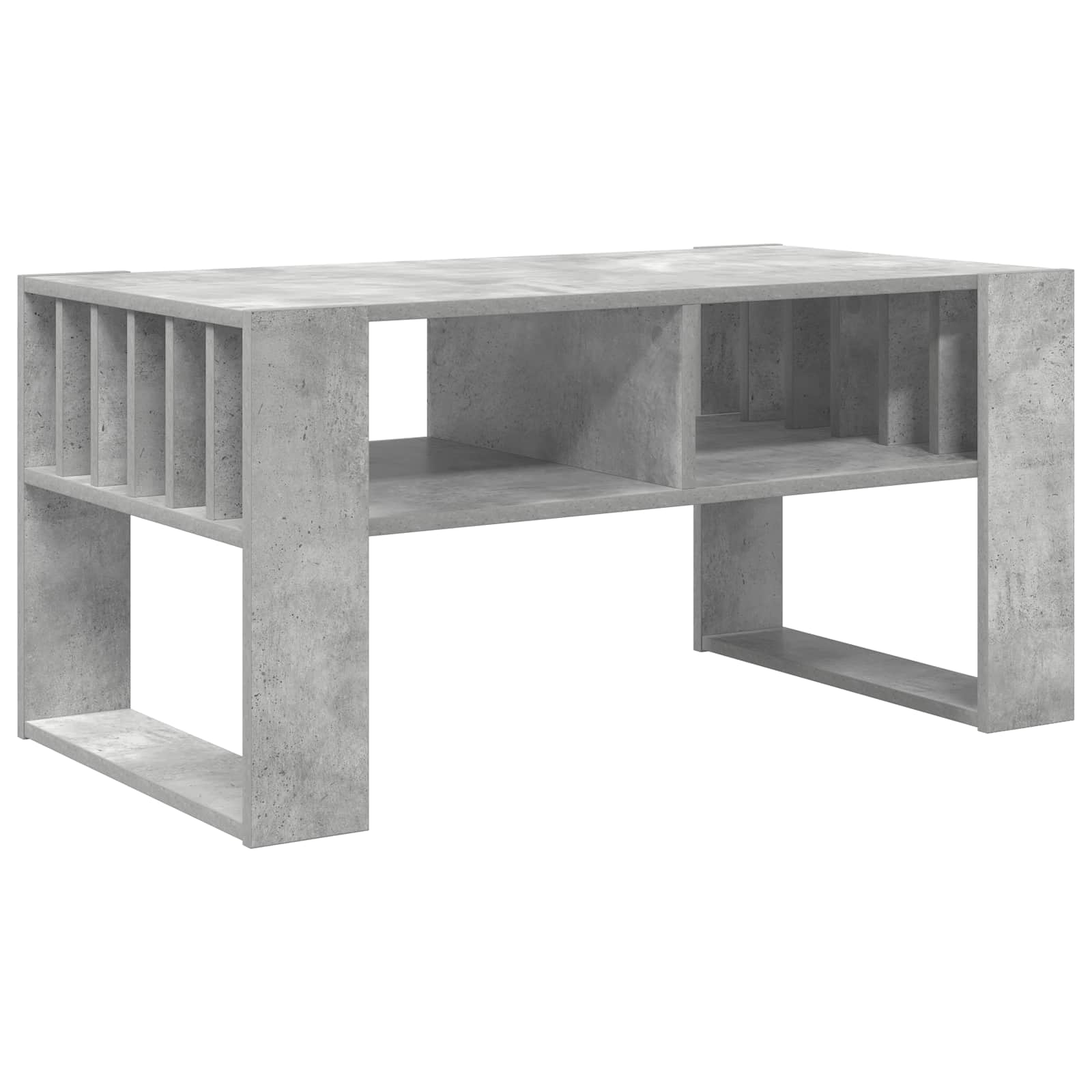 Kava Stol Betonski sivi 92 x 49,5 x 45 cm Konstruirano drvo