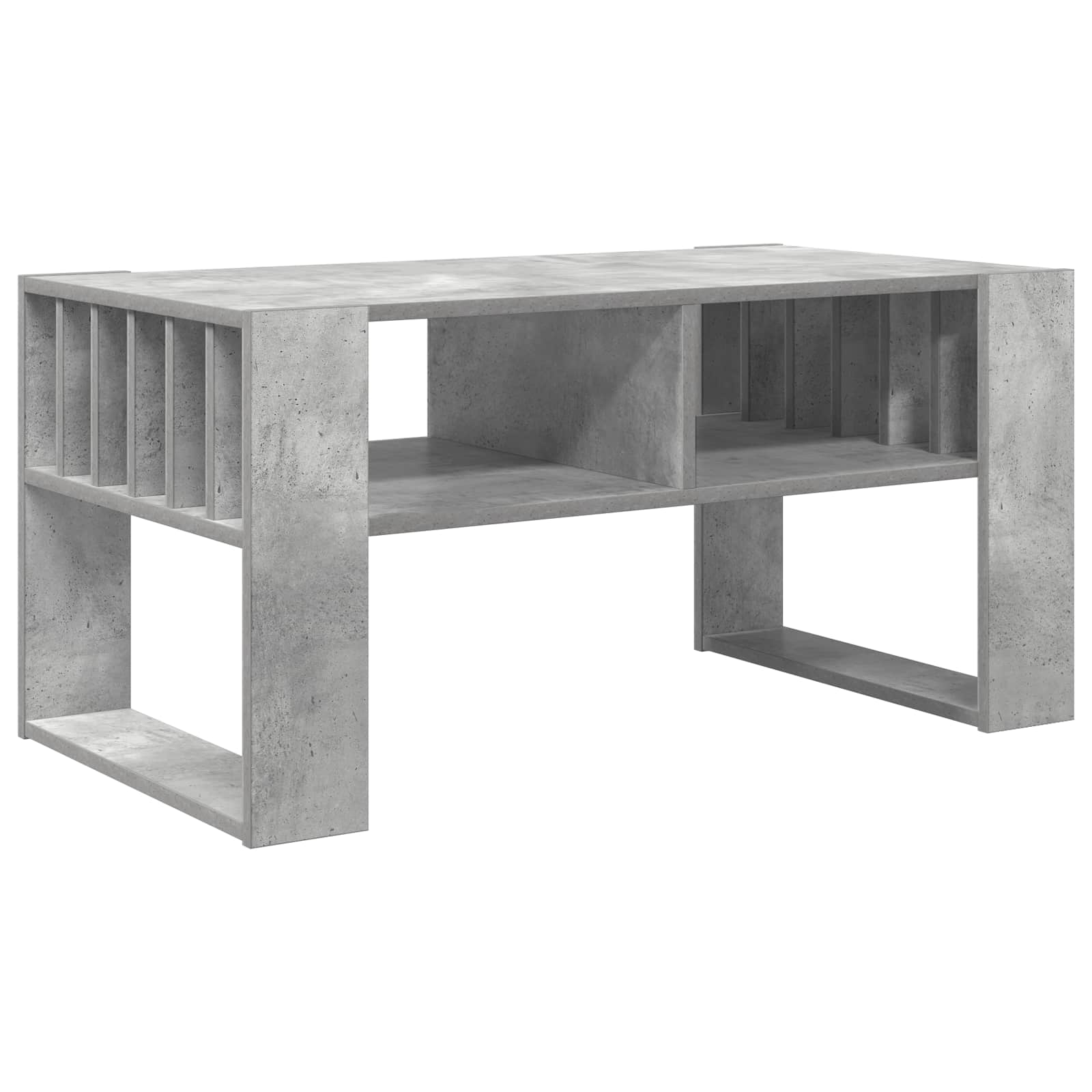 Kava Stol Betonski sivi 92 x 49,5 x 45 cm Konstruirano drvo